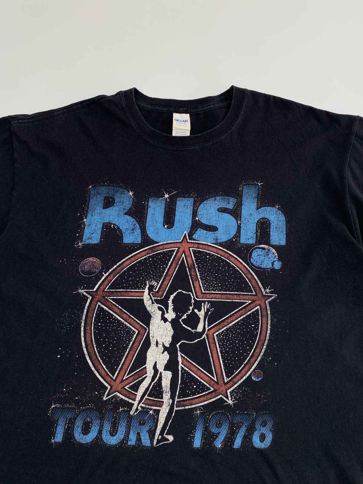 Band Tees Rush Tour 1978 Reprint T-Shirt Size US XXL / EU 58 / 5 - 2 Thumbnail