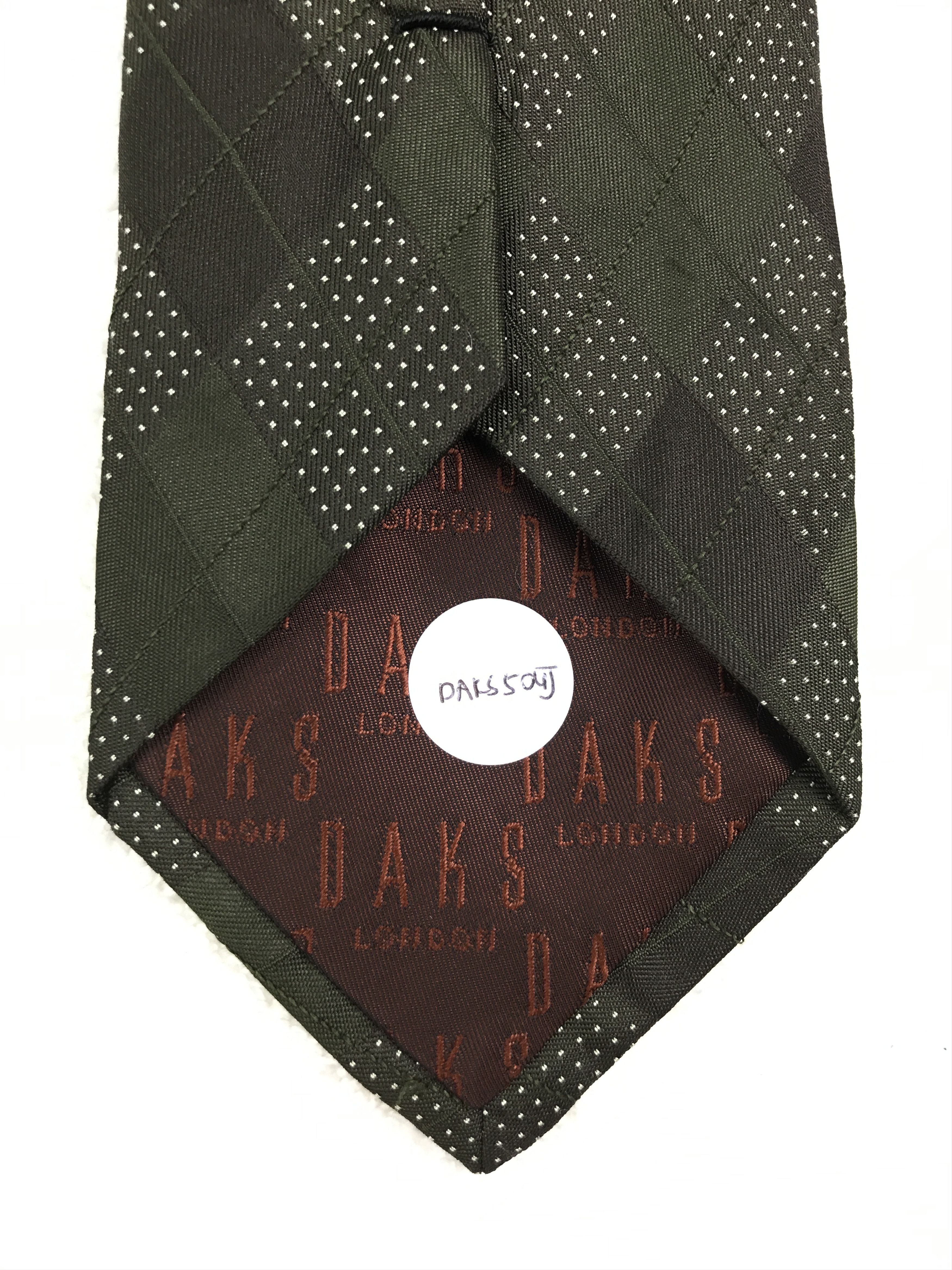 DAKS × Designer × Vintage Vintage DAKS Silk Necktie Size ONE SIZE - 9 Thumbnail