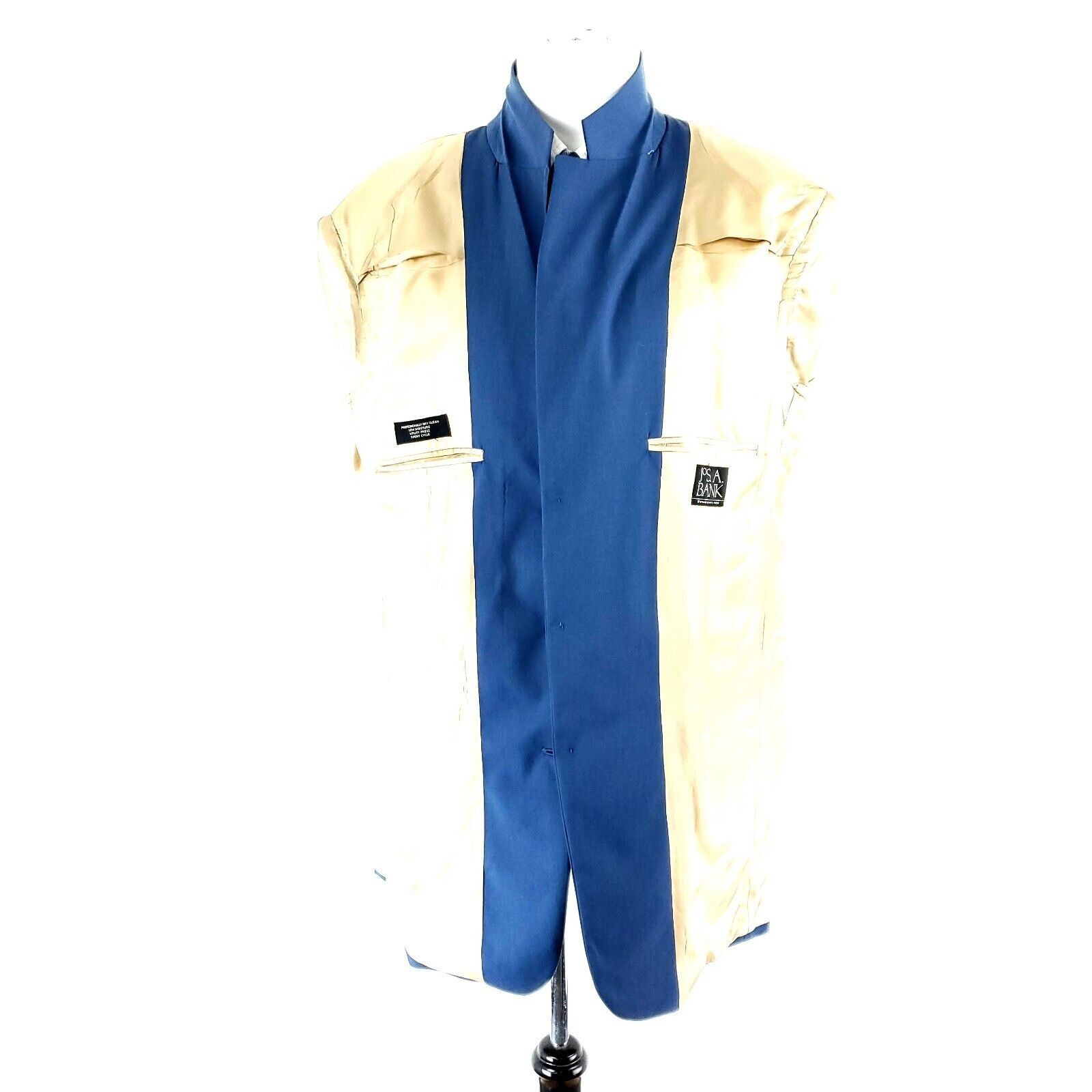 Jos. A. Bank Jos A Bank Wool 3 Gold Button Blazer 42L or Slim Fit 44L Blu Size 42L - 11 Thumbnail