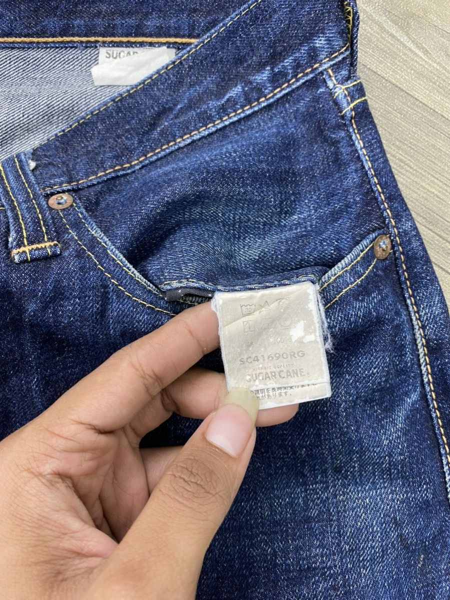 Sugar Cane Vintage Sugar Cane Rogues Exclusive Selvedge Indigo Denim Size US 30 / EU 46 - 12 Thumbnail