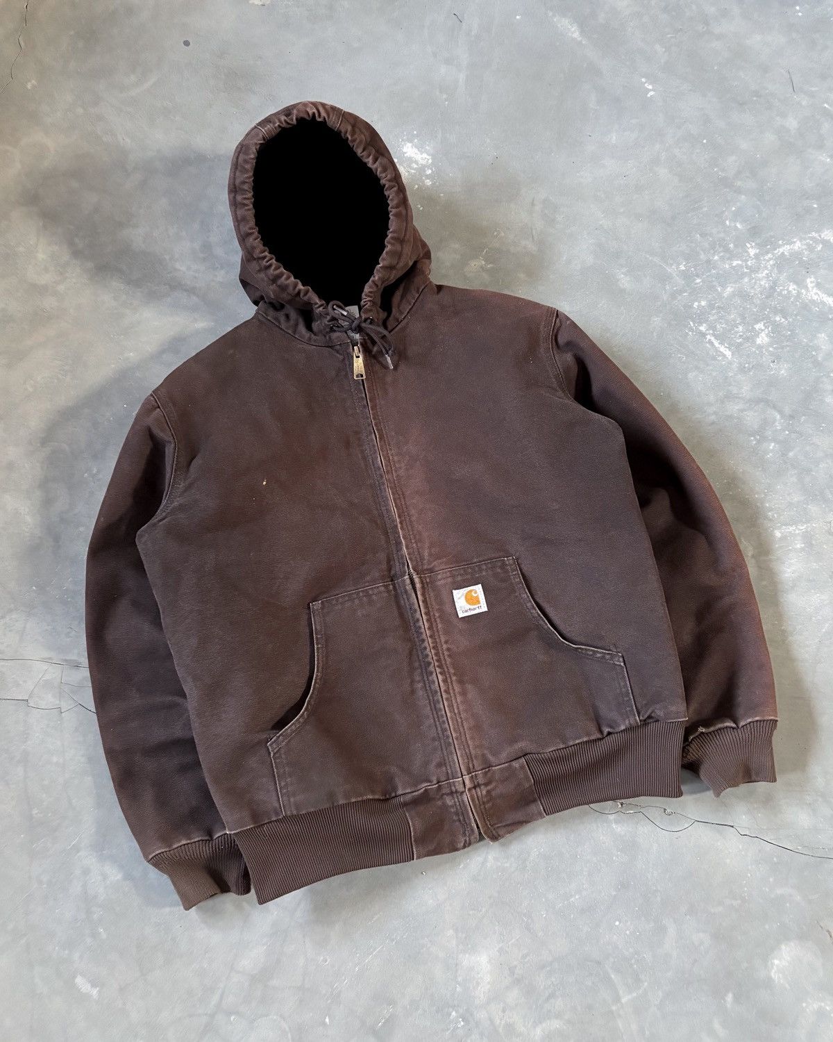 Carhartt Vintage Faded Carhartt Active Jacket WJ130 - DKB 🤎 Size US M / EU 48-50 / 2 - 2 Thumbnail