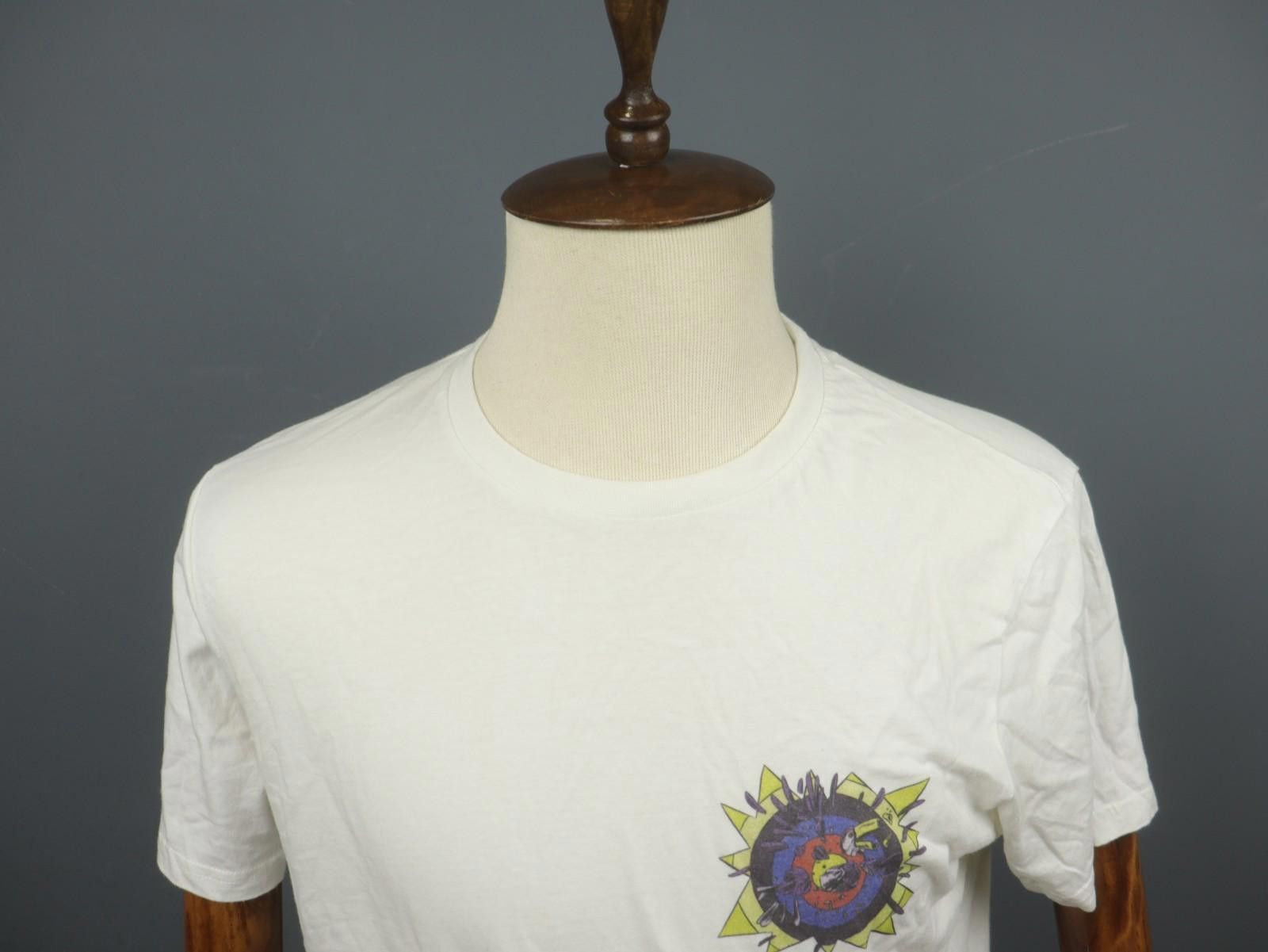 Edwin EDWIN White 100% Cotton Crew Neck Pullover Tee Shirt Size M Size US M / EU 48-50 / 2 - 2 Thumbnail