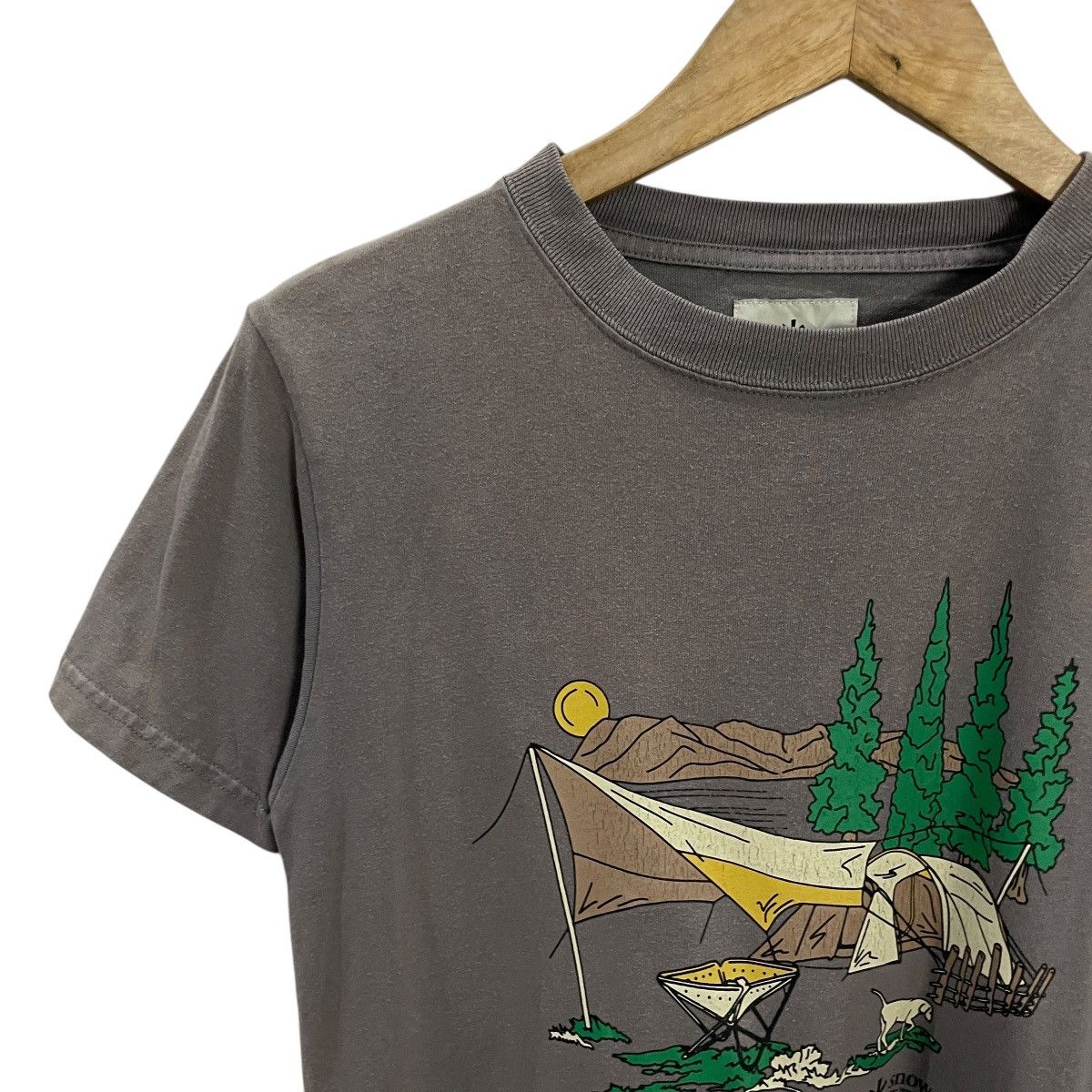 Snow Peak Vintage Snow Peak Big Logo T-shirt Size S / US 4 / IT 40 - 3 Thumbnail
