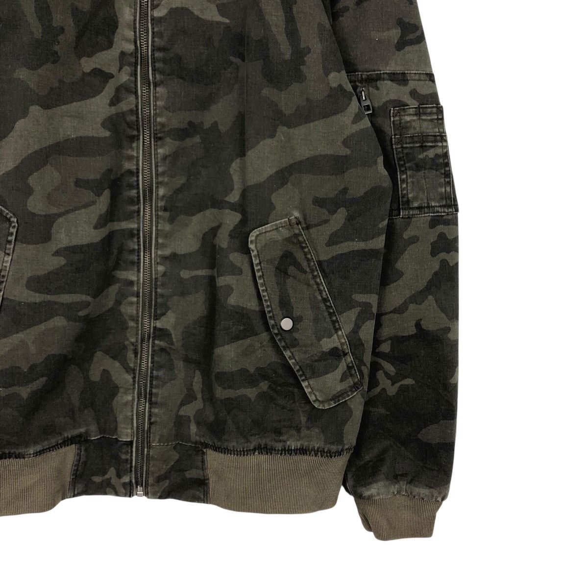 Japanese Brand 📌Vintage Bomber Jacket Camouflage Design Zara Man Size US M / EU 48-50 / 2 - 6 Thumbnail