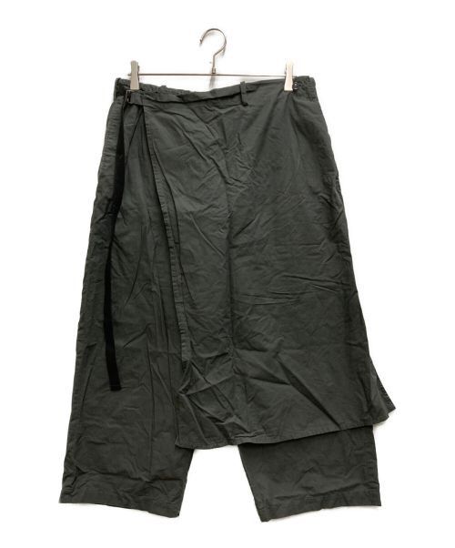 Yohji Yamamoto YOHJI YAMAMOTO pour homme s'yte cotton wrap pants Size US 31 - 1 Thumbnail