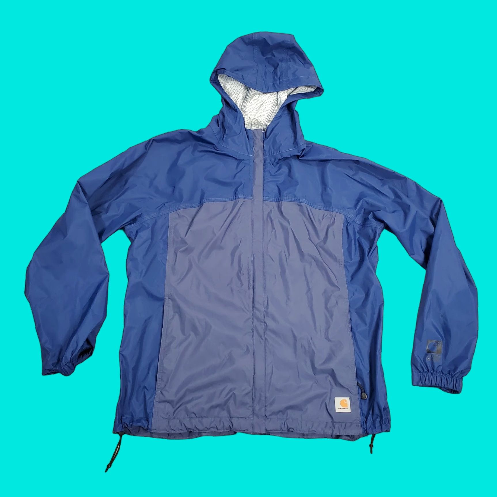 Carhartt Carhartt Jacket Womens Large Blue Storm Defender Waterproof Hooded Mountrail Size L / US 10 / IT 46 - 1 Thumbnail