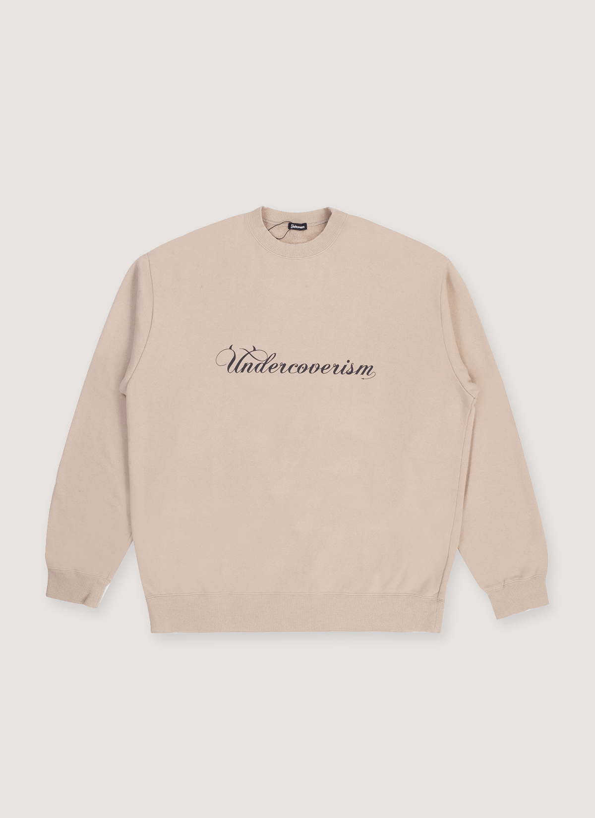 Other Undercoverism Script Logo Sweater Beige Size US XL / EU 56 / 4 - 1 Thumbnail