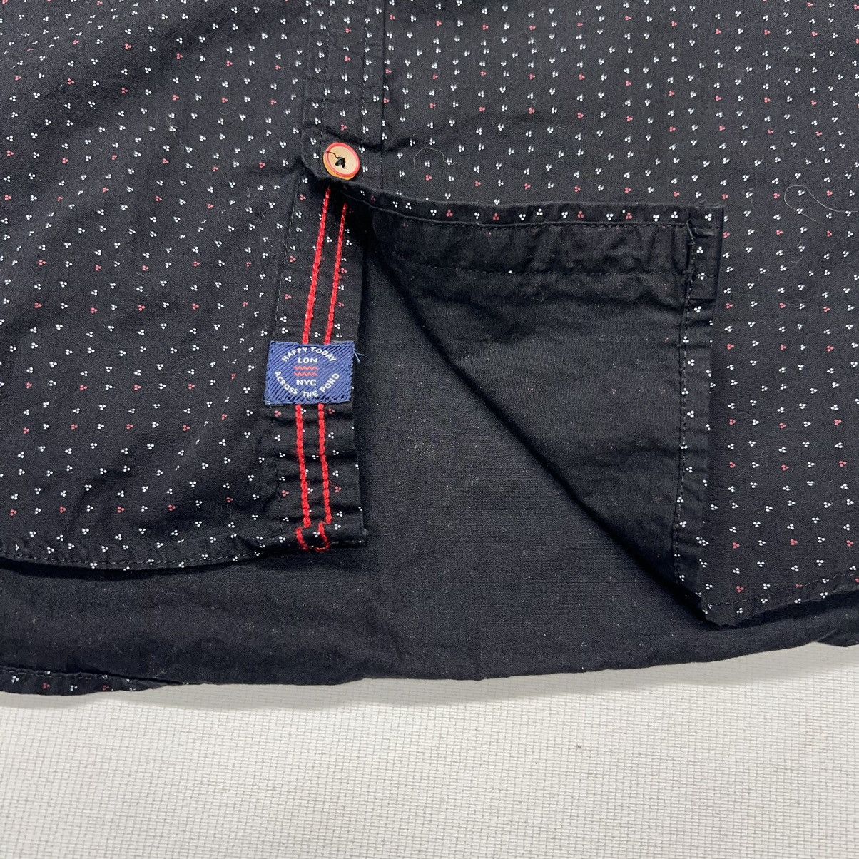 Other Across The Pond Shirt Black Button Up Short Sleeve Print Size US M / EU 48-50 / 2 - 9 Thumbnail
