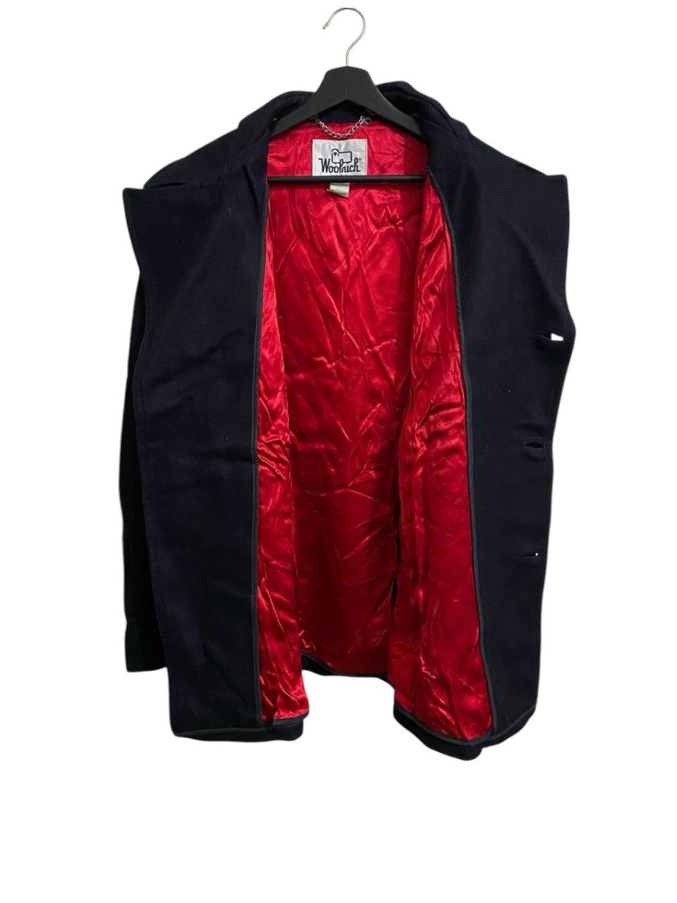 Woolrich Woolen Mills Vintage 80s Woolrich Double Breasted Coat Size US M / EU 48-50 / 2 - 2 Thumbnail