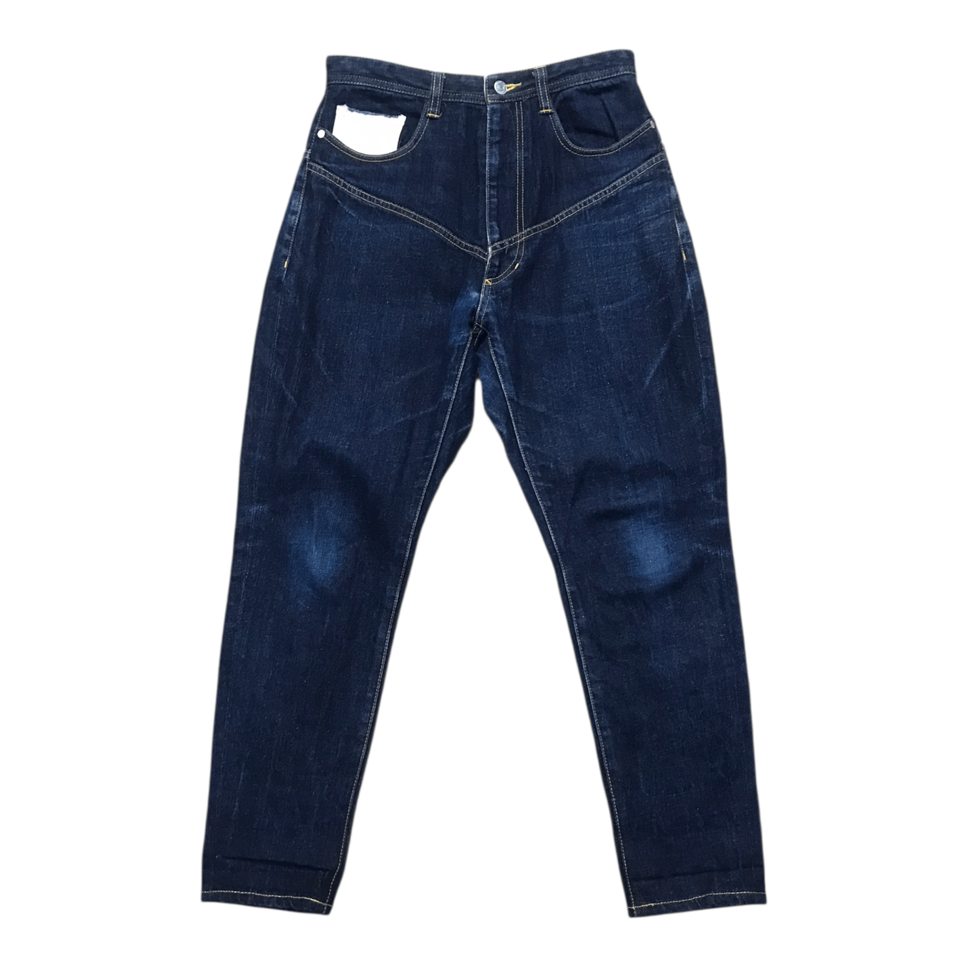 Japanese Brand Sunaokuwahara Denim Pant Size US 30 / EU 46 - 2 Thumbnail
