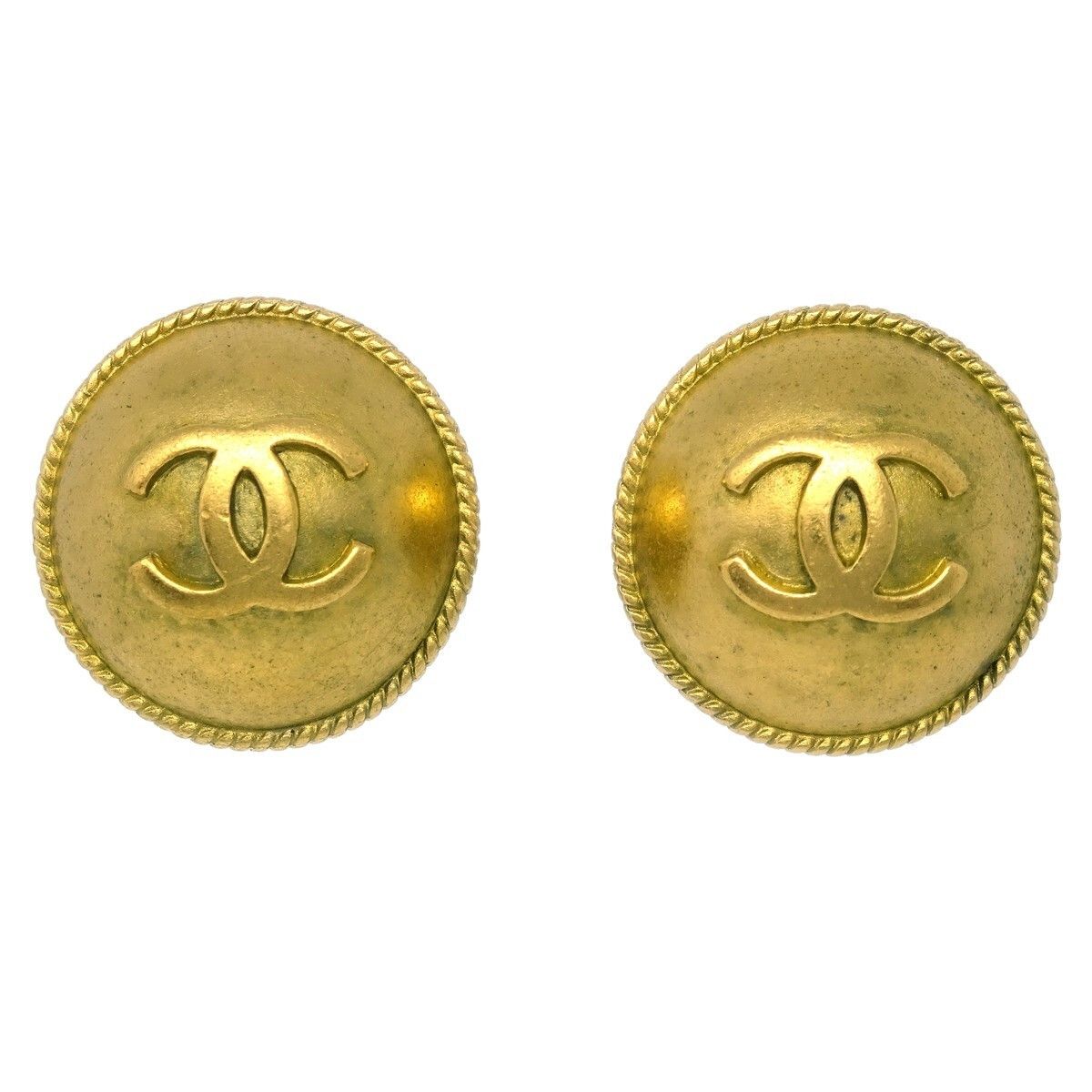 Chanel Chanel CC Round Earrings Metal Size ONE SIZE - 1 Thumbnail