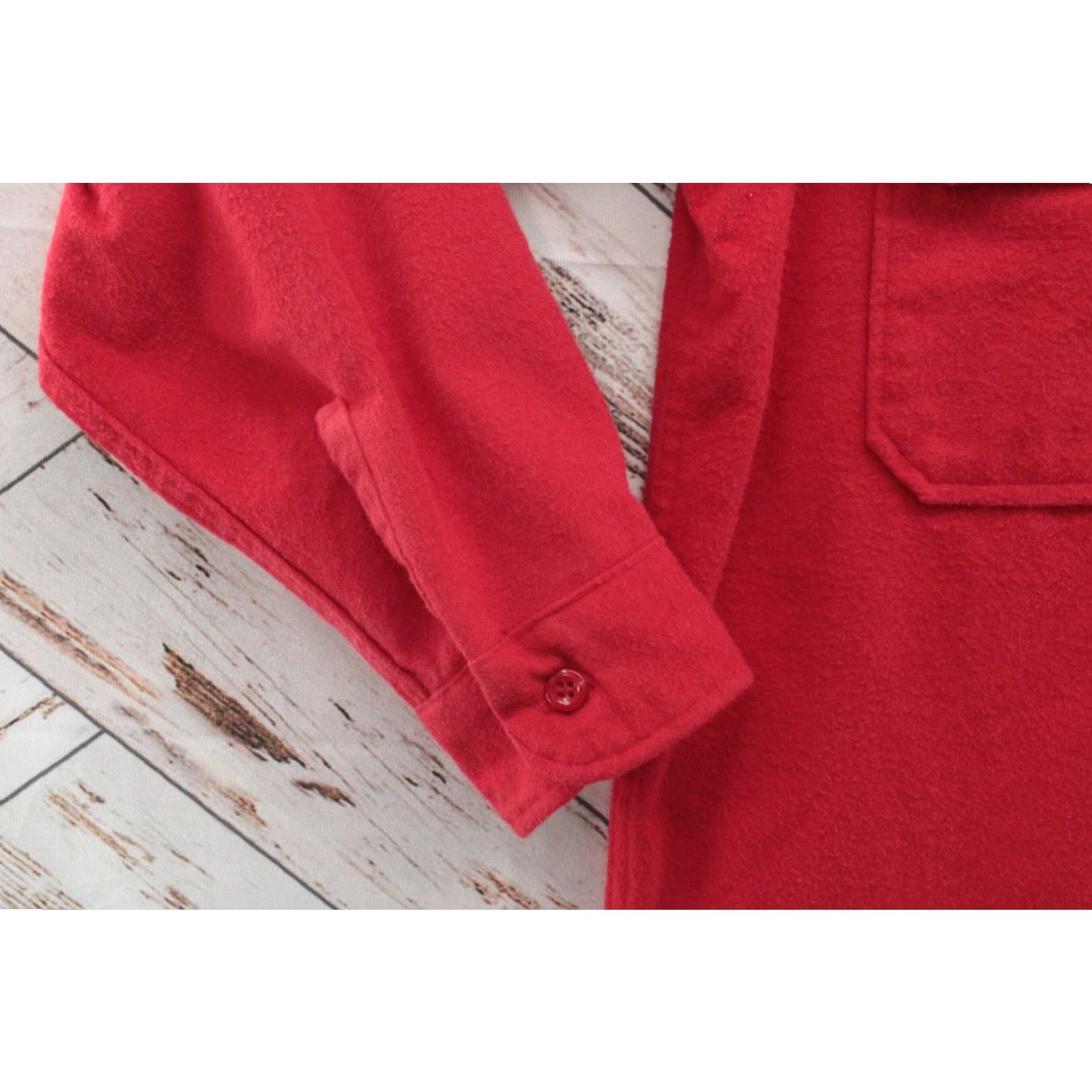 Vintage VINTAGE REI Shirt Shacket Men’s Large Red Flannel Outdoor Long Sleeve Button-Up Y2K 90s City Classic Dad Shirt Mens Size US L / EU 52-54 / 3 - 3 Thumbnail