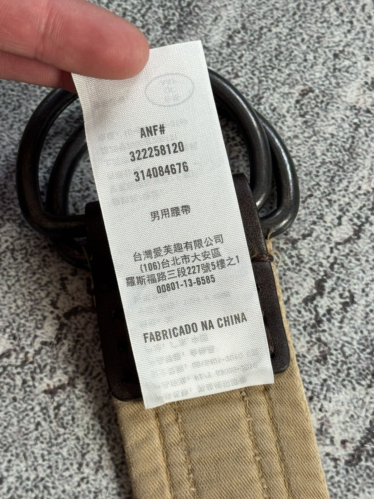 Abercrombie & Fitch Abercrombie & Fitch distressed style belt military LGB Y2K Size ONE SIZE - 15 Thumbnail