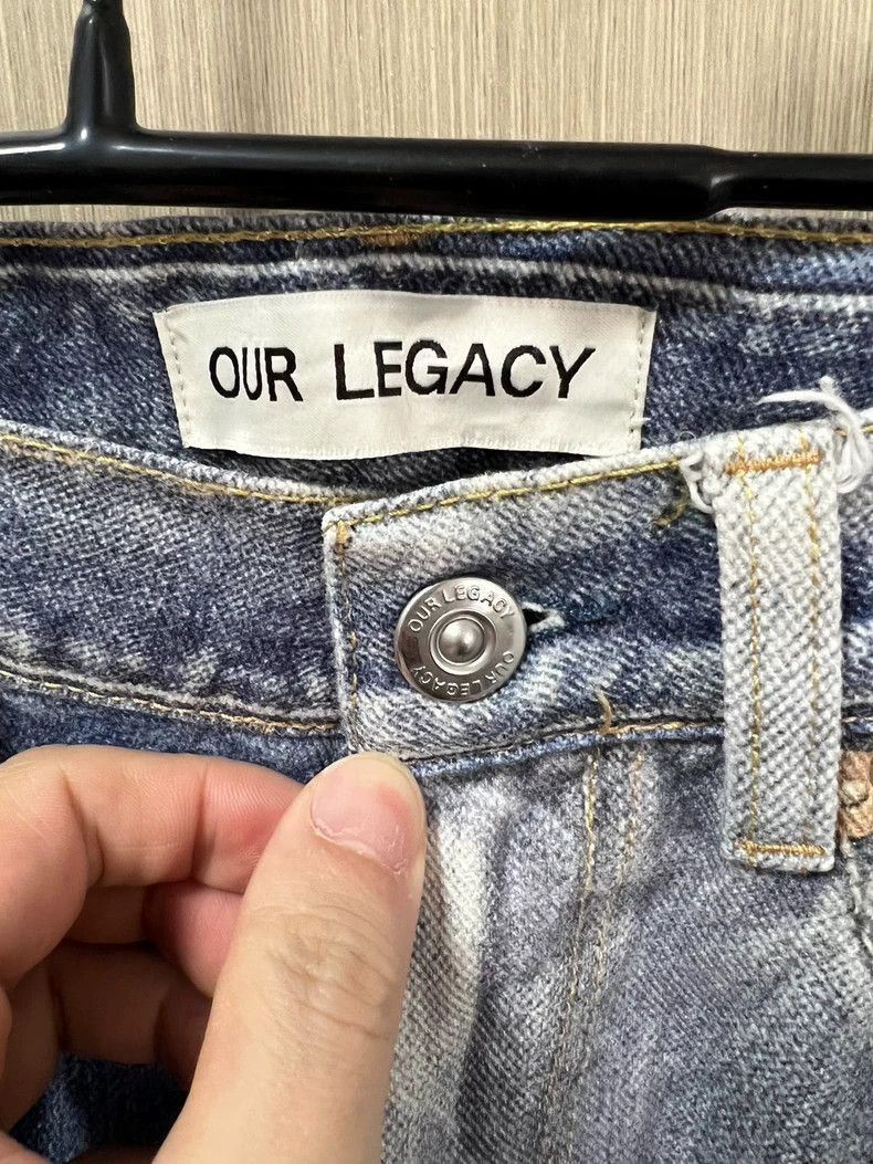 Our Legacy Our Legacy OUR LEGACY Third Cut Denim Pants-2507 Size US 32 / EU 48 - 4 Thumbnail