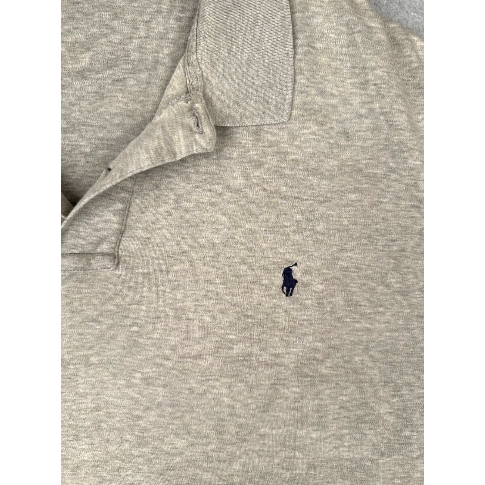 Ralph Lauren VINTAGE Ralph Lauren Polo Shirt Men 2XL Gray Short Sleeve Polo Shirt 2XL Gray Men Casual Sports Size US XXL / EU 58 / 5 - 6 Thumbnail