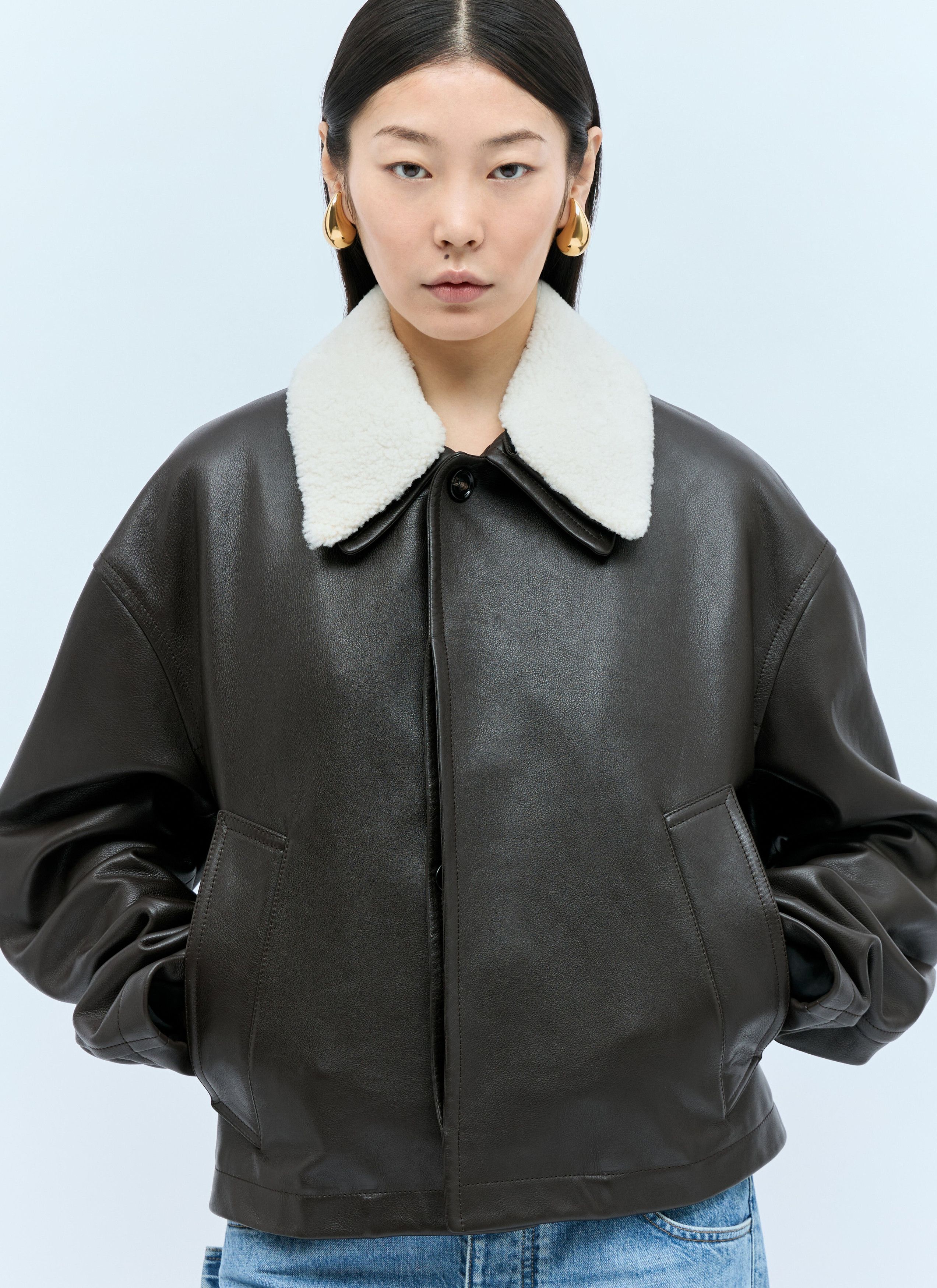 Bottega Veneta Smooth-Grain Leather Jacket Size XS / US 0-2 / IT 36-38 - 1 Thumbnail