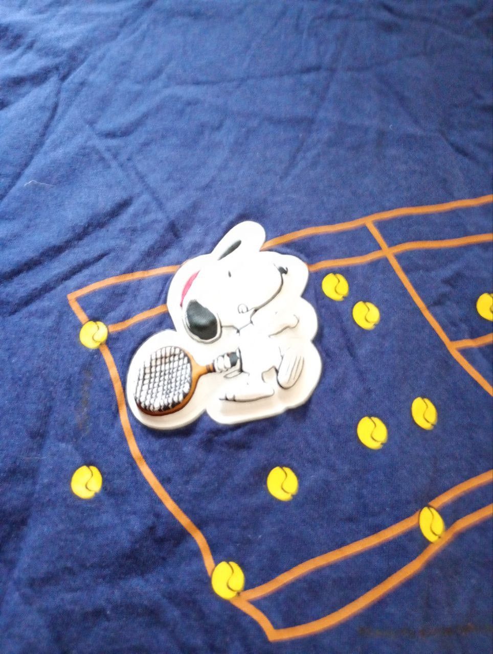 Peanuts Peanuts 3D Print T-Shirt Vintage 90's Size US M / EU 48-50 / 2 - 8 Thumbnail