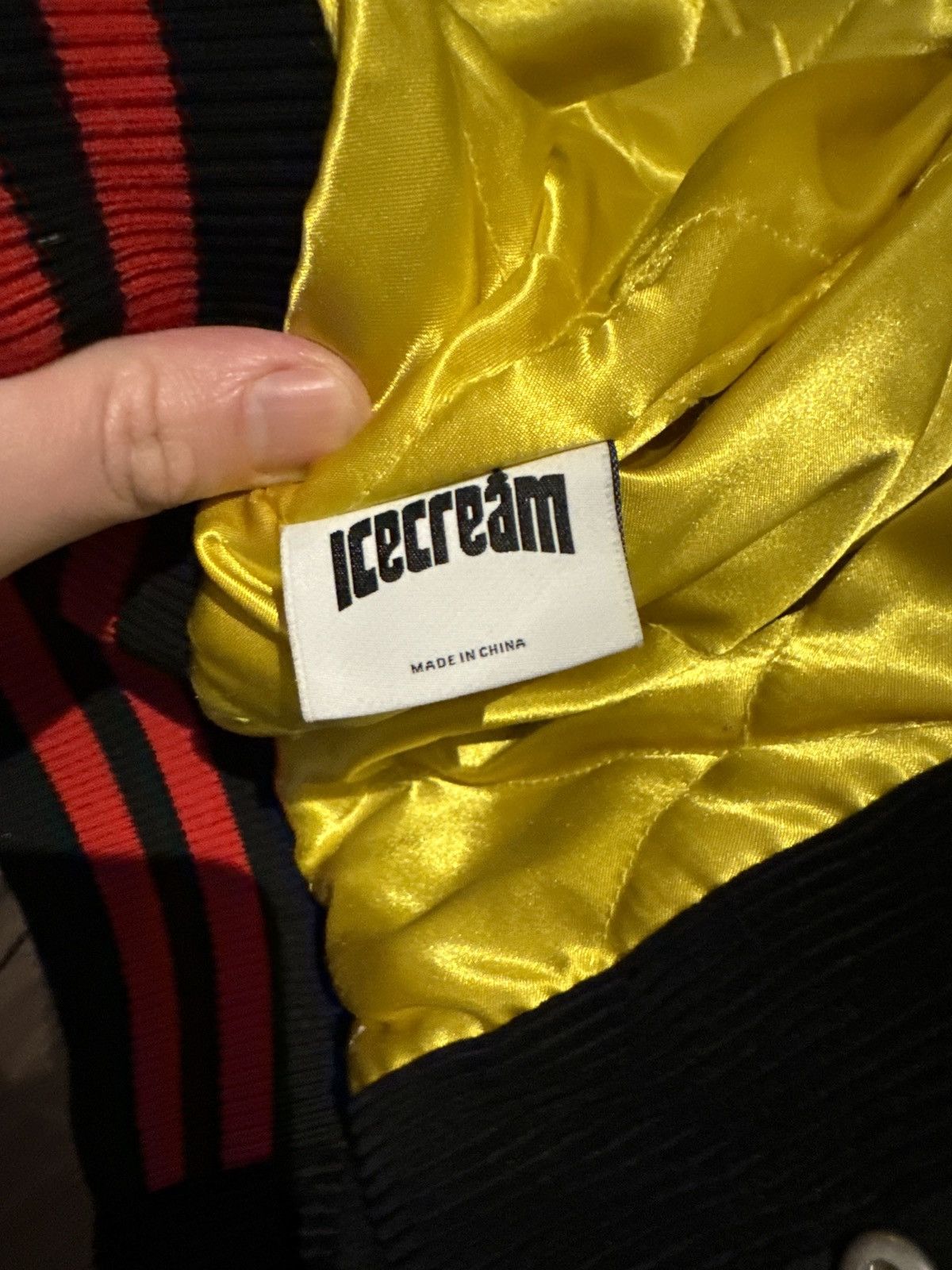 Billionaire Boys Club × Icecream × Pharrell Ice cream stadium jacket Size US M / EU 48-50 / 2 - 7 Thumbnail
