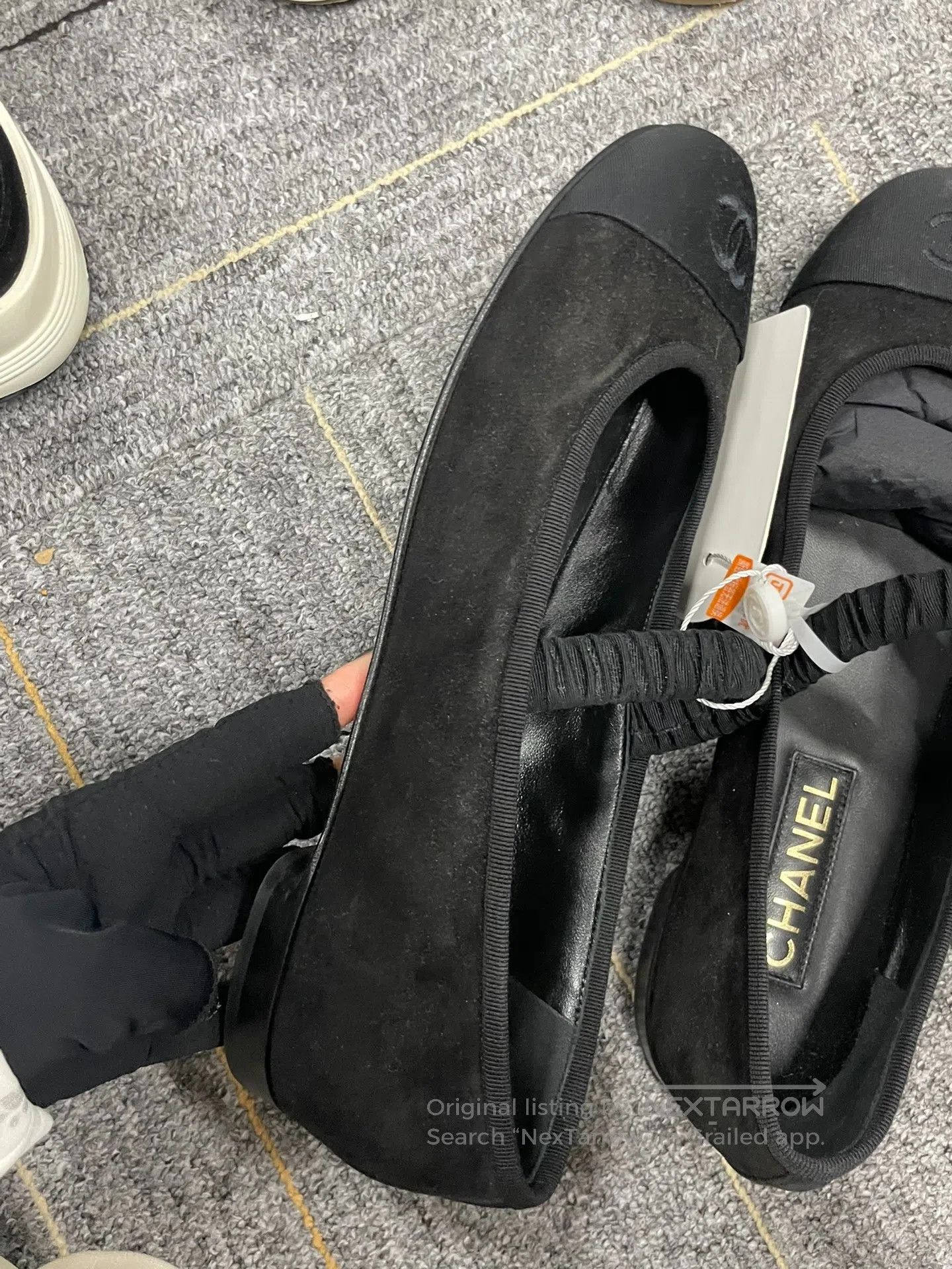 Chanel Chanel Black Mary Jane Flat Shoes| Size US 11.5 / IT 41.5 - 2 Thumbnail