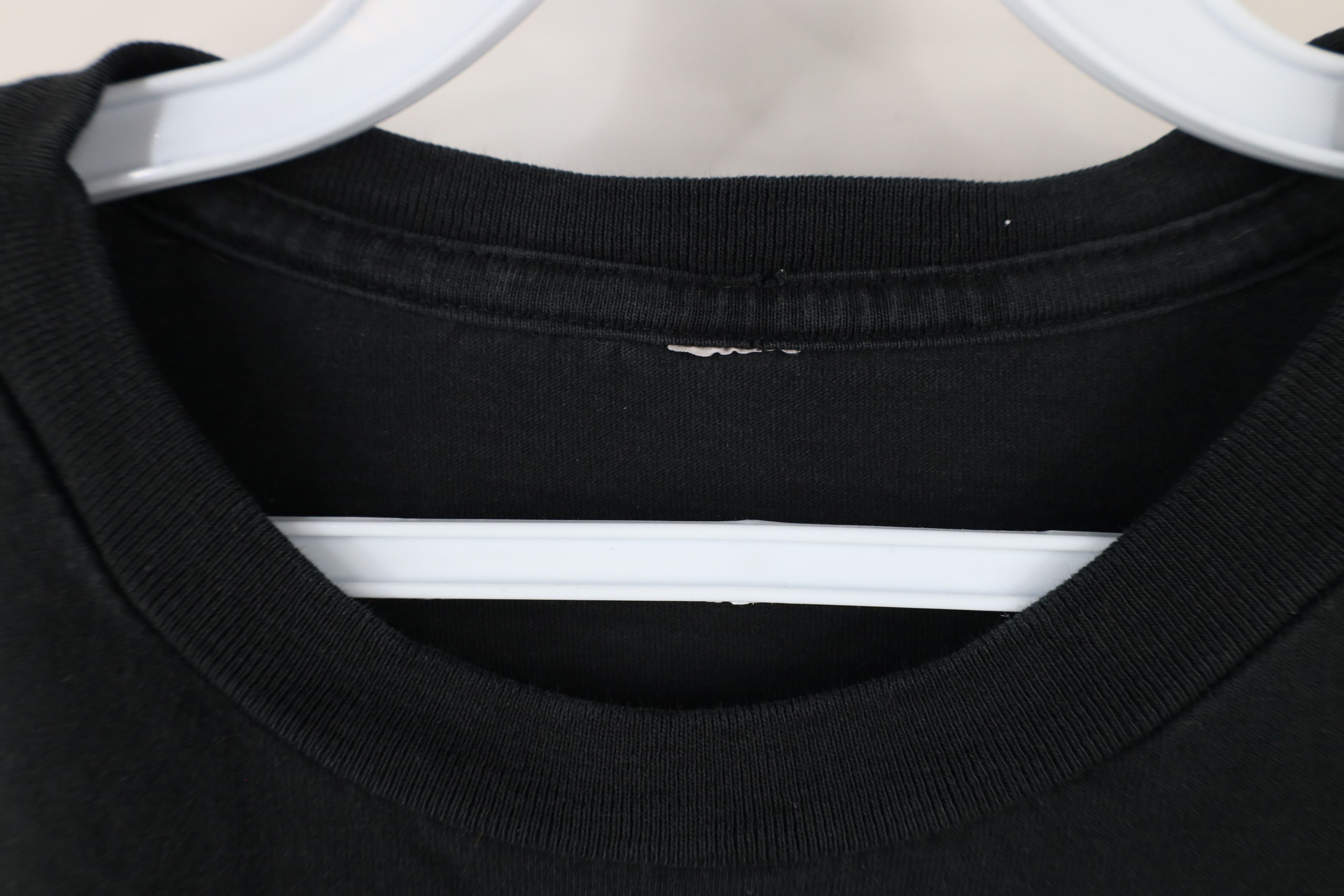 Vintage Vintage 90s Streetwear Long Sleeve T-Shirt Black Cotton Size US L / EU 52-54 / 3 - 4 Thumbnail