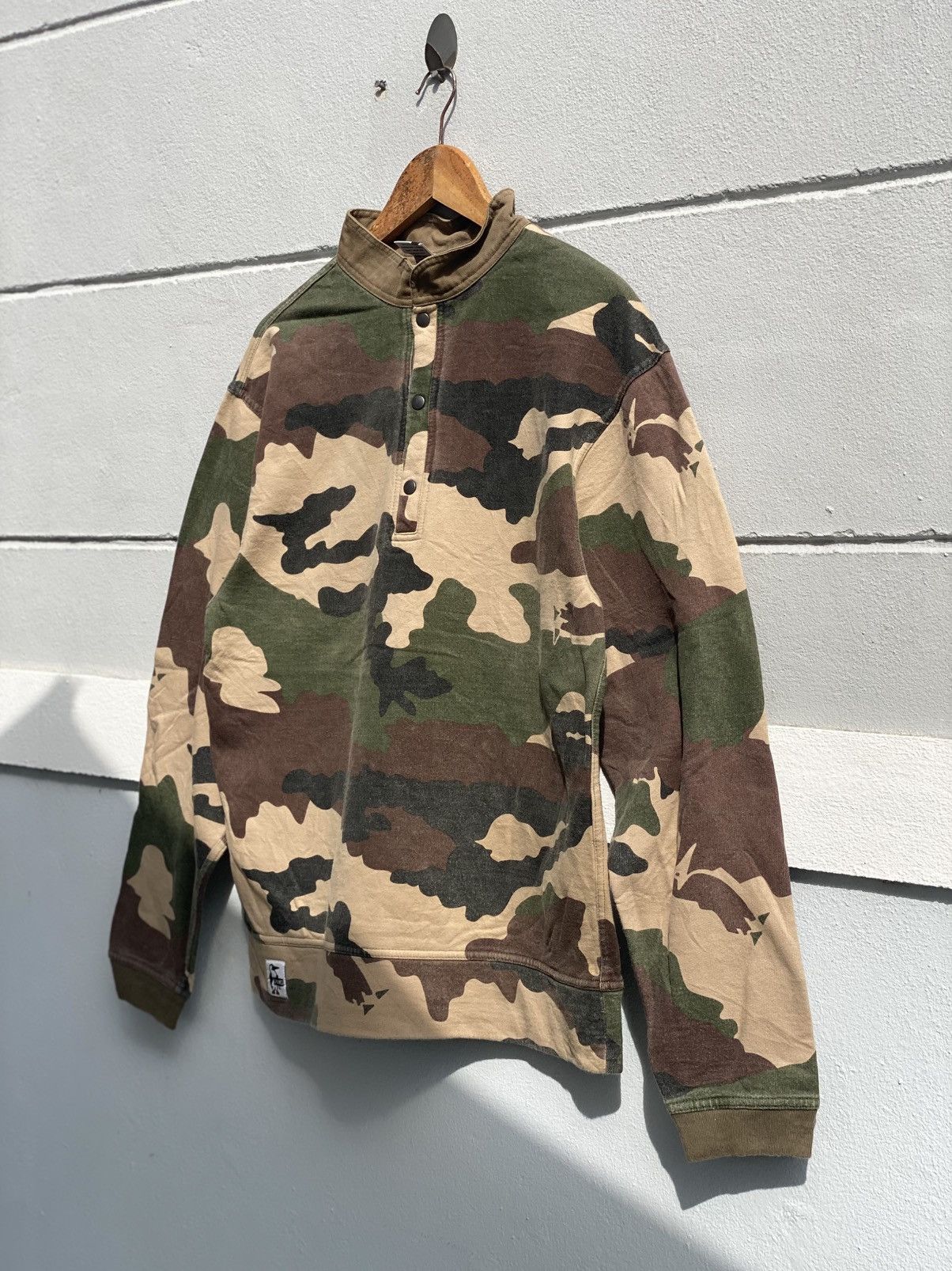 Chums Vintage Chums Camo Design Outdoor Brand Hiking Sweatshirt Size US L / EU 52-54 / 3 - 2 Thumbnail