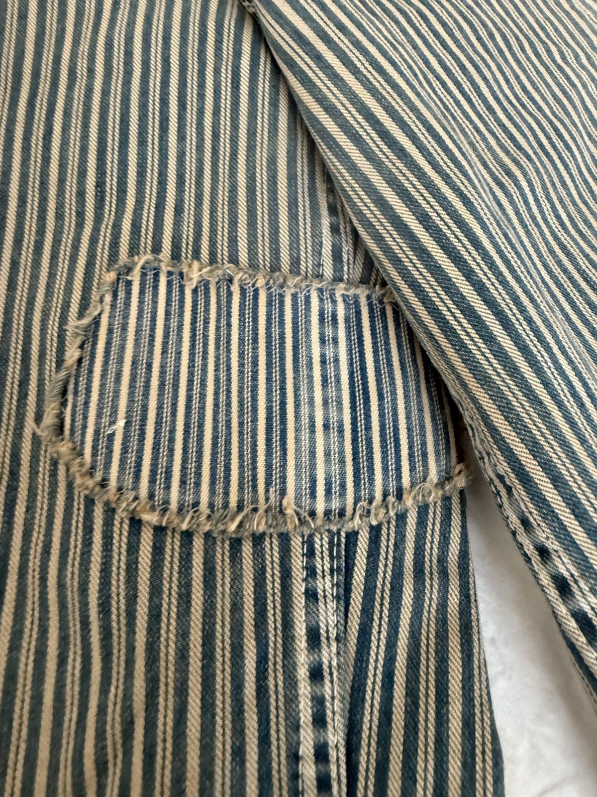 Kapital Kapital Hickoree Fatigue Baggy Pants Size US 33 - 6 Thumbnail