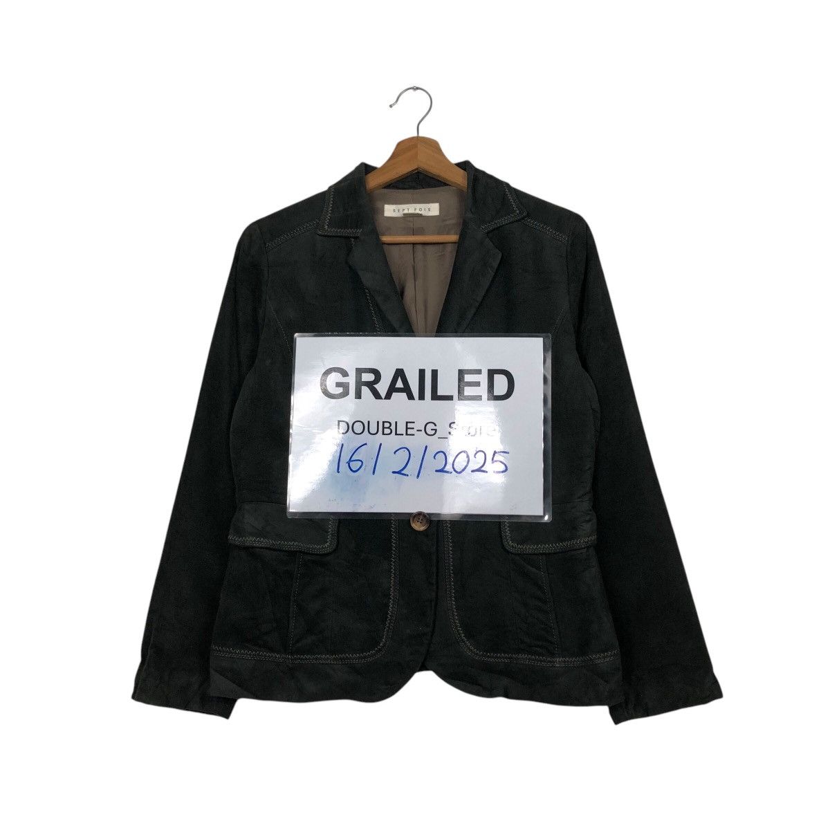 Japanese Brand 📌Vintage Chore Cropped Jacket Sept Fois Issey Miyake Size US M / EU 48-50 / 2 - 1 Thumbnail