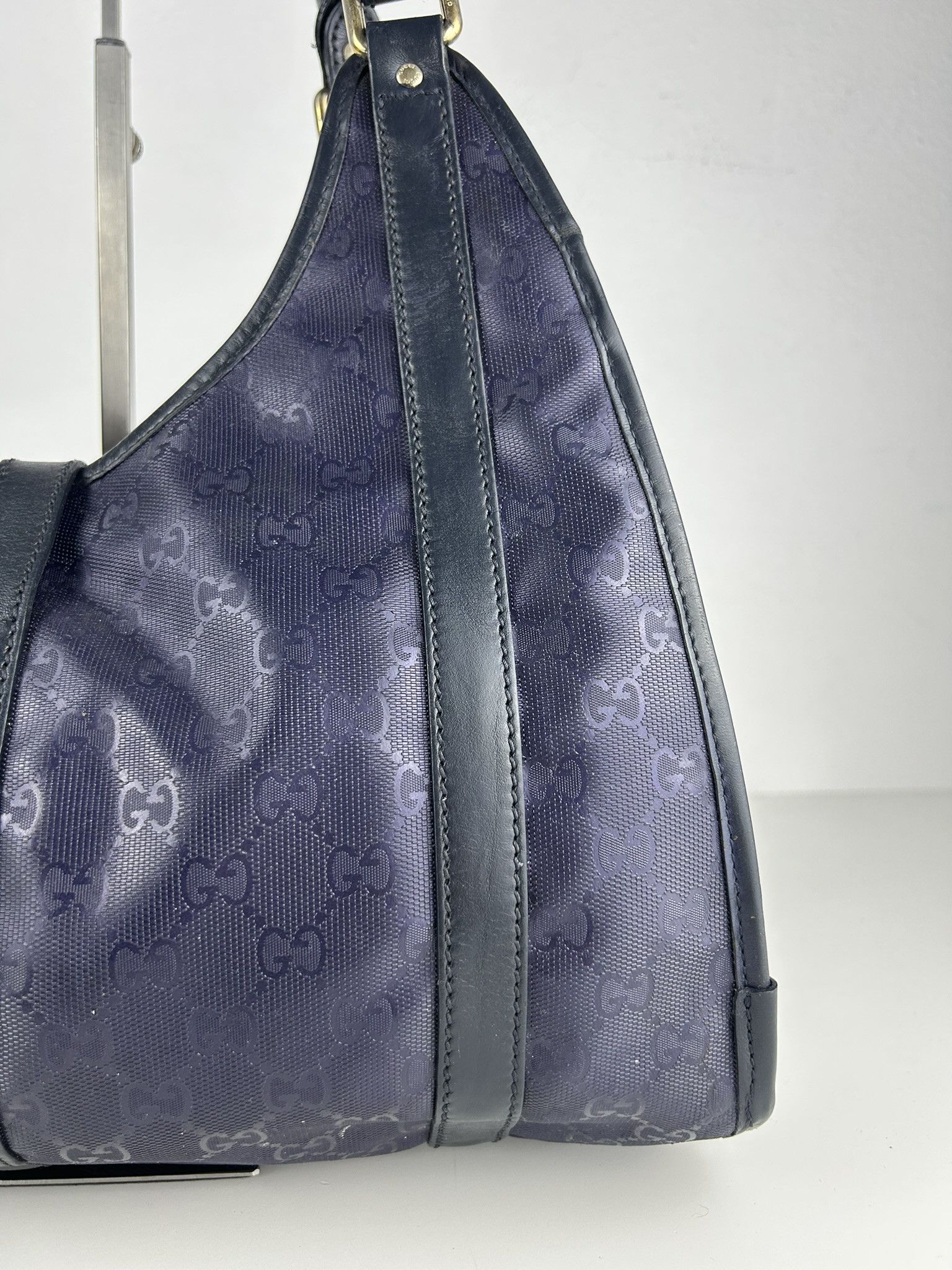 Gucci Gucci Jackie gg monogram coated canvas handbag Size ONE SIZE - 13 Thumbnail