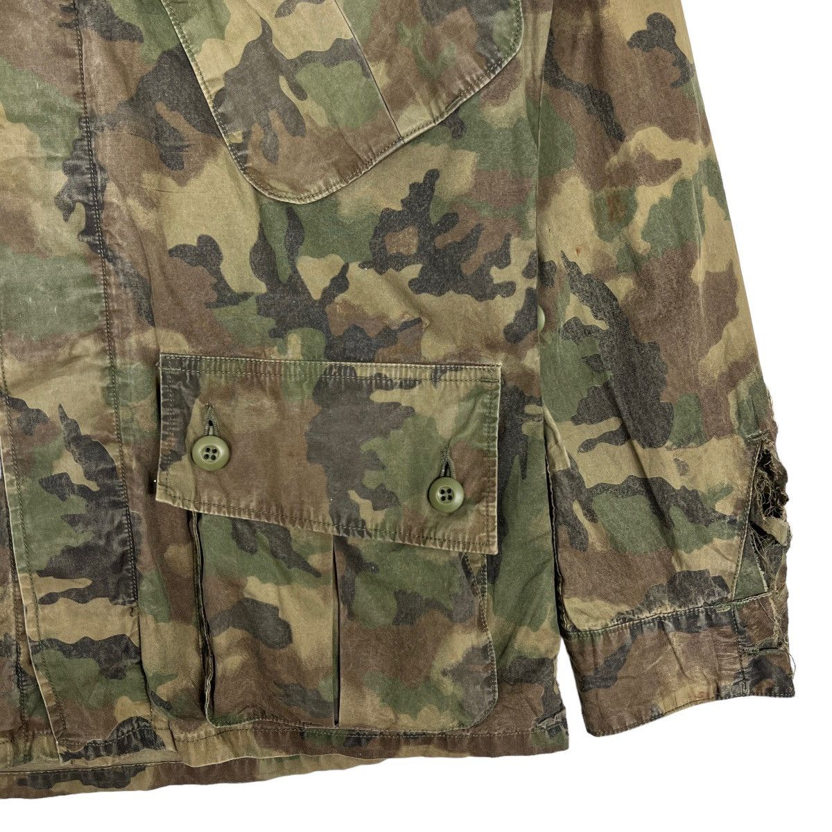 Remi Relief 🔥 REMI RELIEF FATIQUE JUNGLE MILITARY JACKET MADE IN JAPAN Size US M / EU 48-50 / 2 - 7 Thumbnail