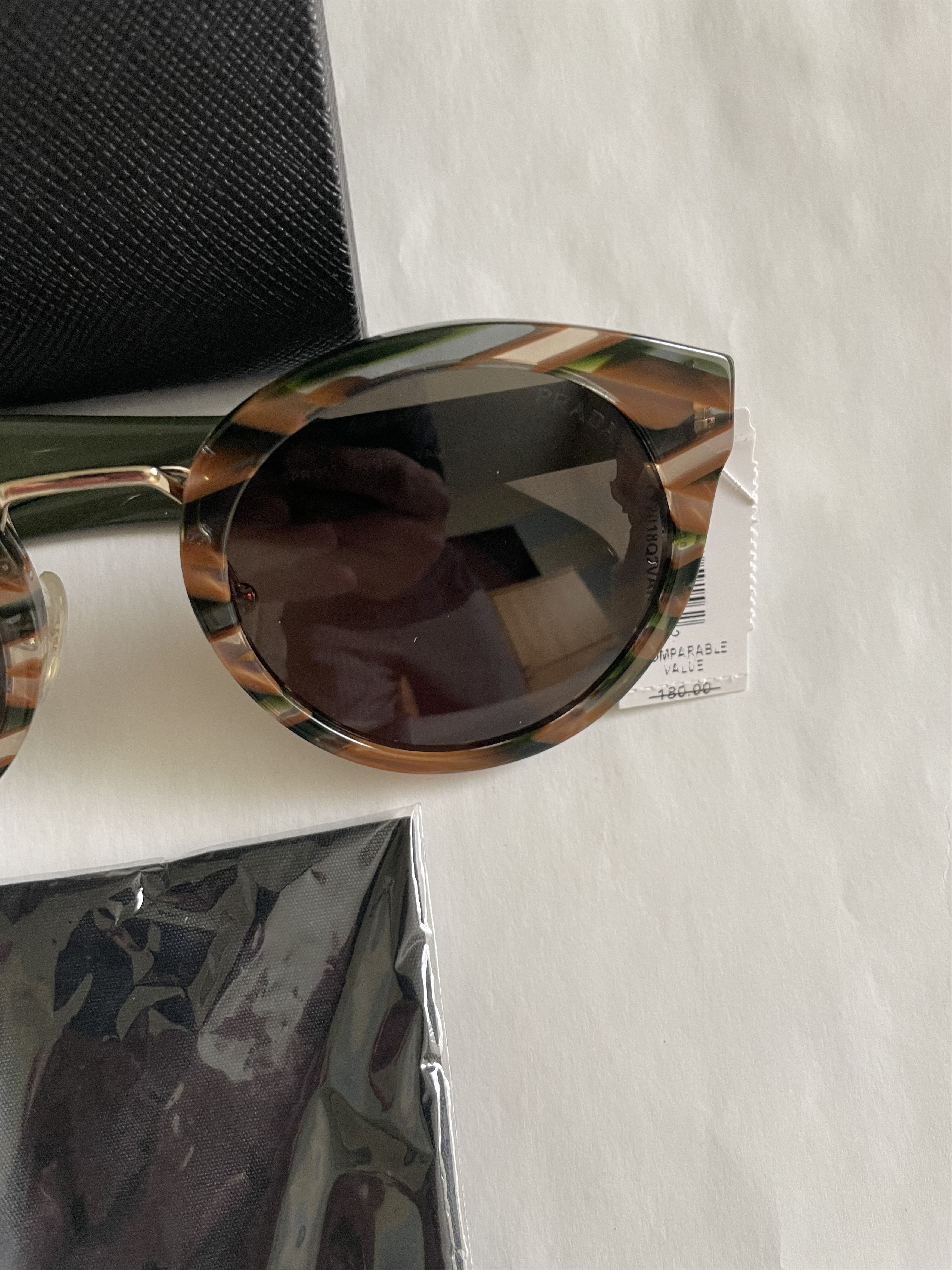 Prada New Prada SPR 04T VAO-4J1 Cinema Women's Sunglasses Size ONE SIZE - 3 Thumbnail