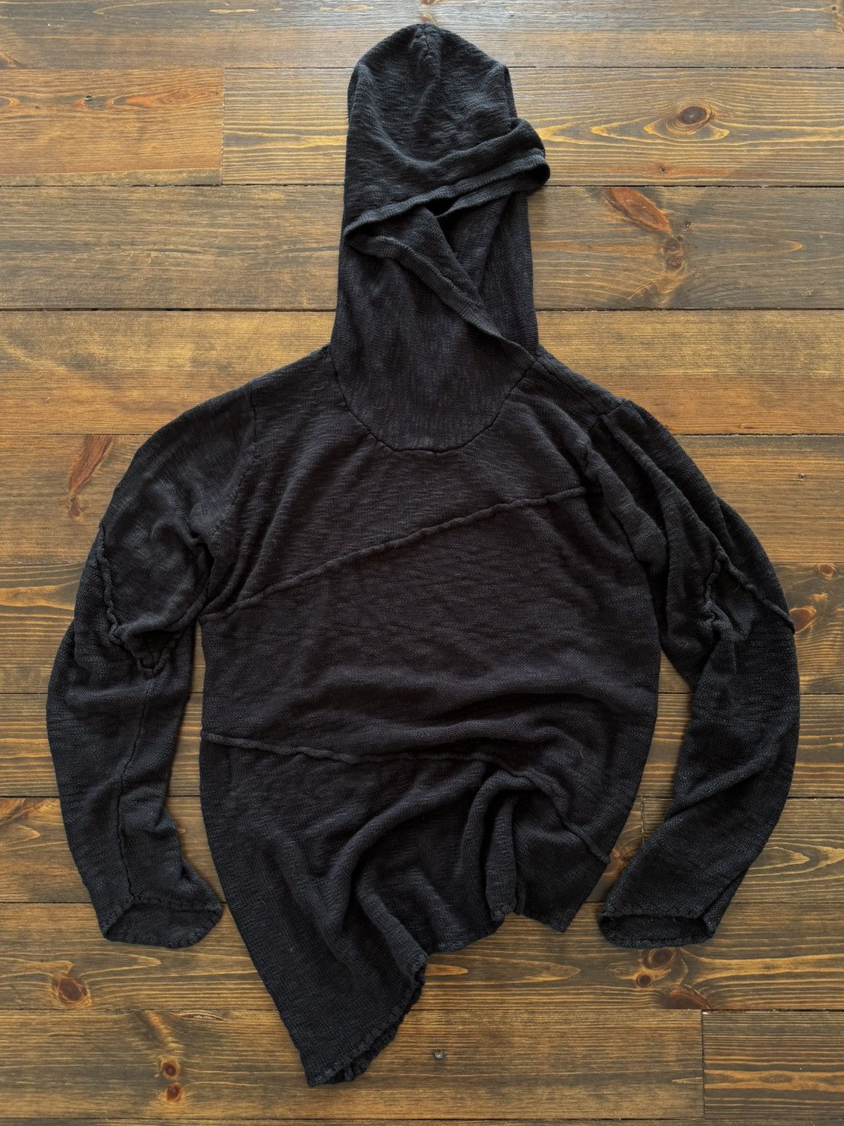 00s Japan Vibe Avant Garde Knit Futuristic Sweater