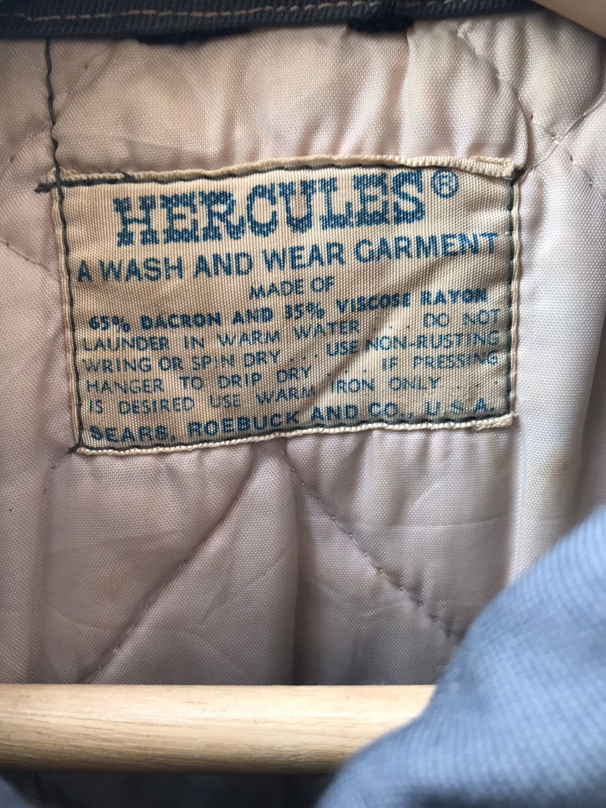 Sears 🔥Vintage 50s-60s Hercules rockabilly Rock n Roll jacket Size US M / EU 48-50 / 2 - 5 Thumbnail