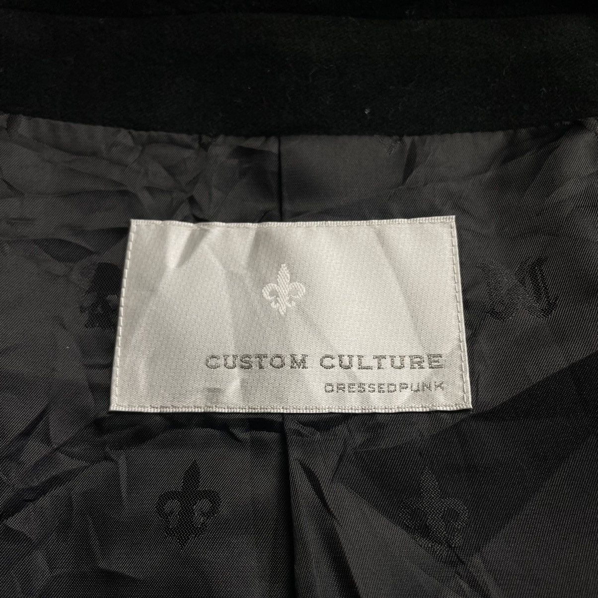 If Six Was Nine × Le Grande Bleu (L.G.B.) × Seditionaries 🇯🇵 CUSTOM CULTURE DRESSEDPUNK VELVET ASYMMETRICAL JACKET Size US L / EU 52-54 / 3 - 15 Thumbnail