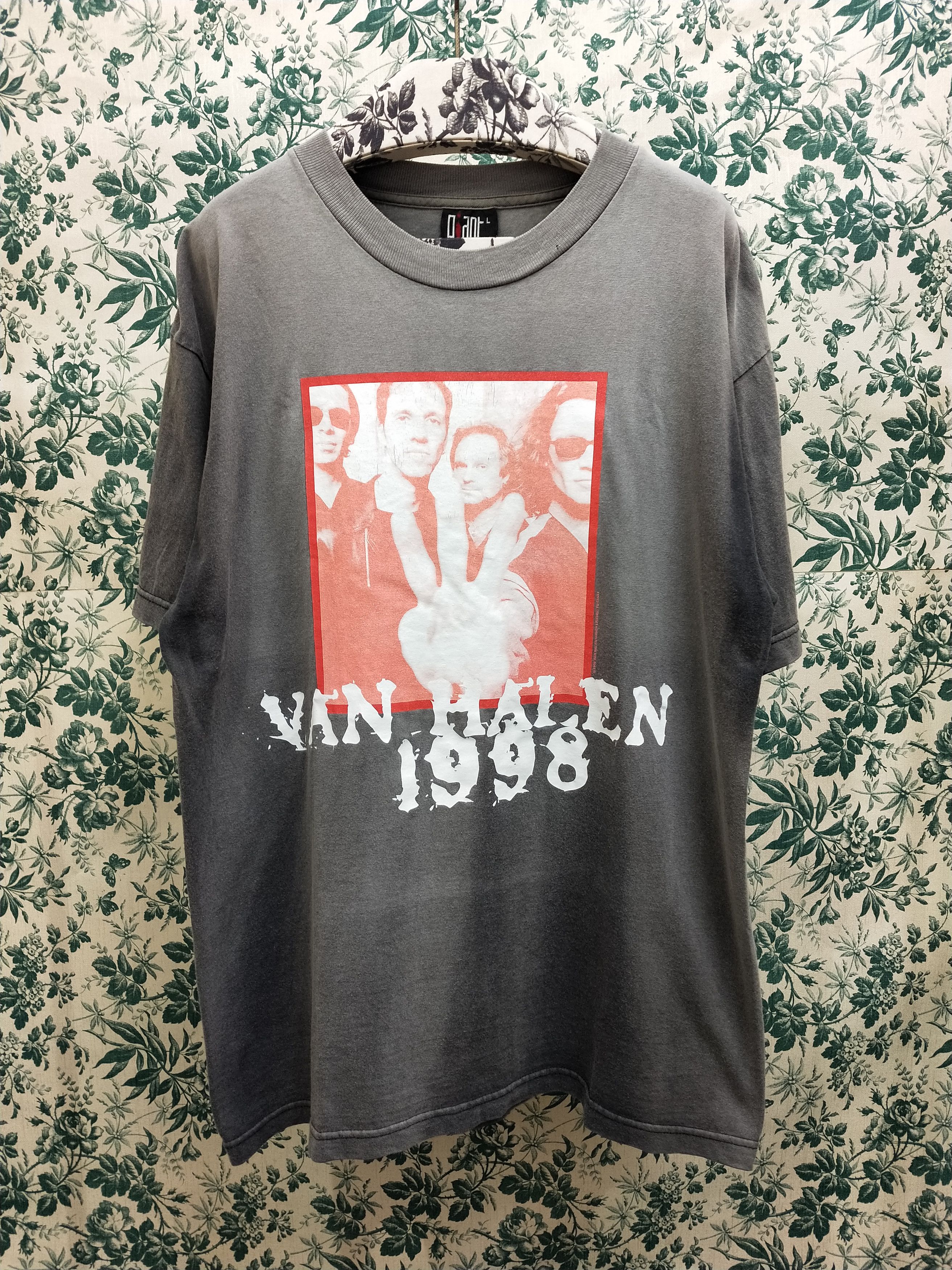 1998 Van Halen Tee Van Halen Japan Tour 1998 ロングTシャツ