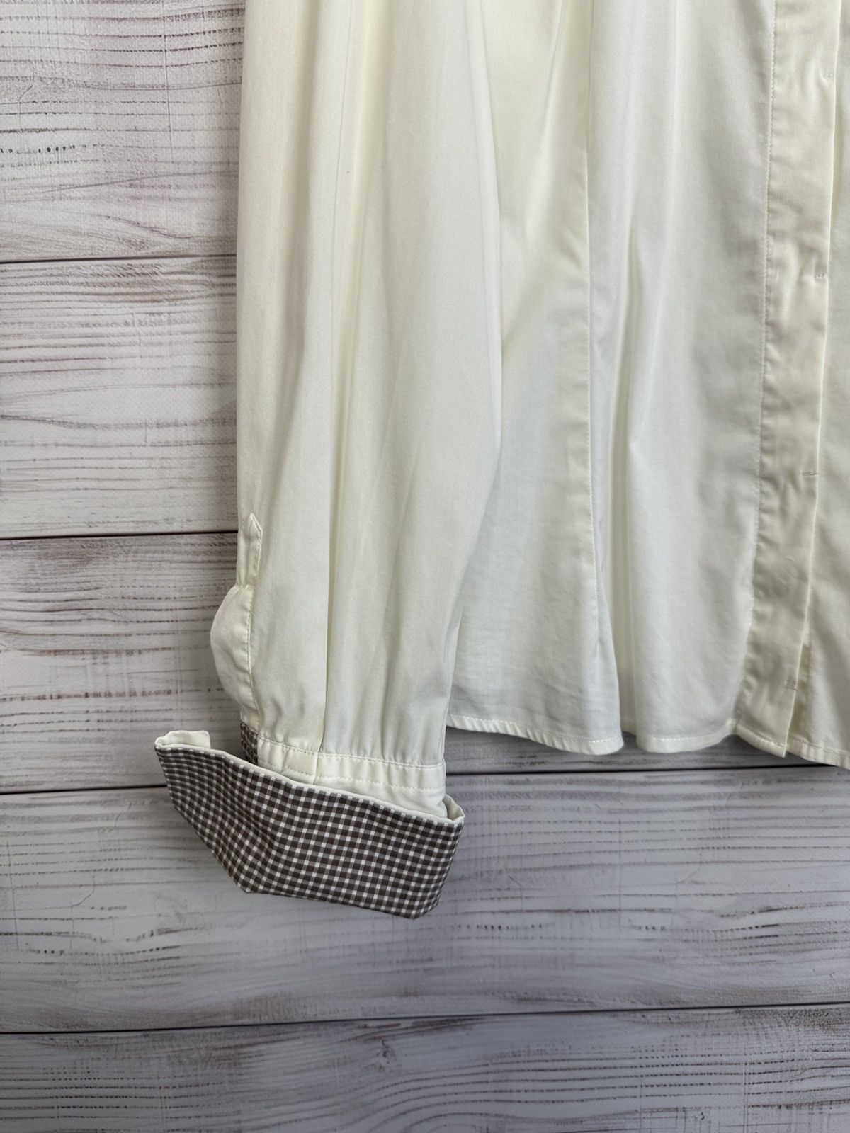 Brunello Cucinelli Brunello Cucinelli Shirt Button Up Made in Italy Size L / US 10 / IT 46 - 3 Thumbnail