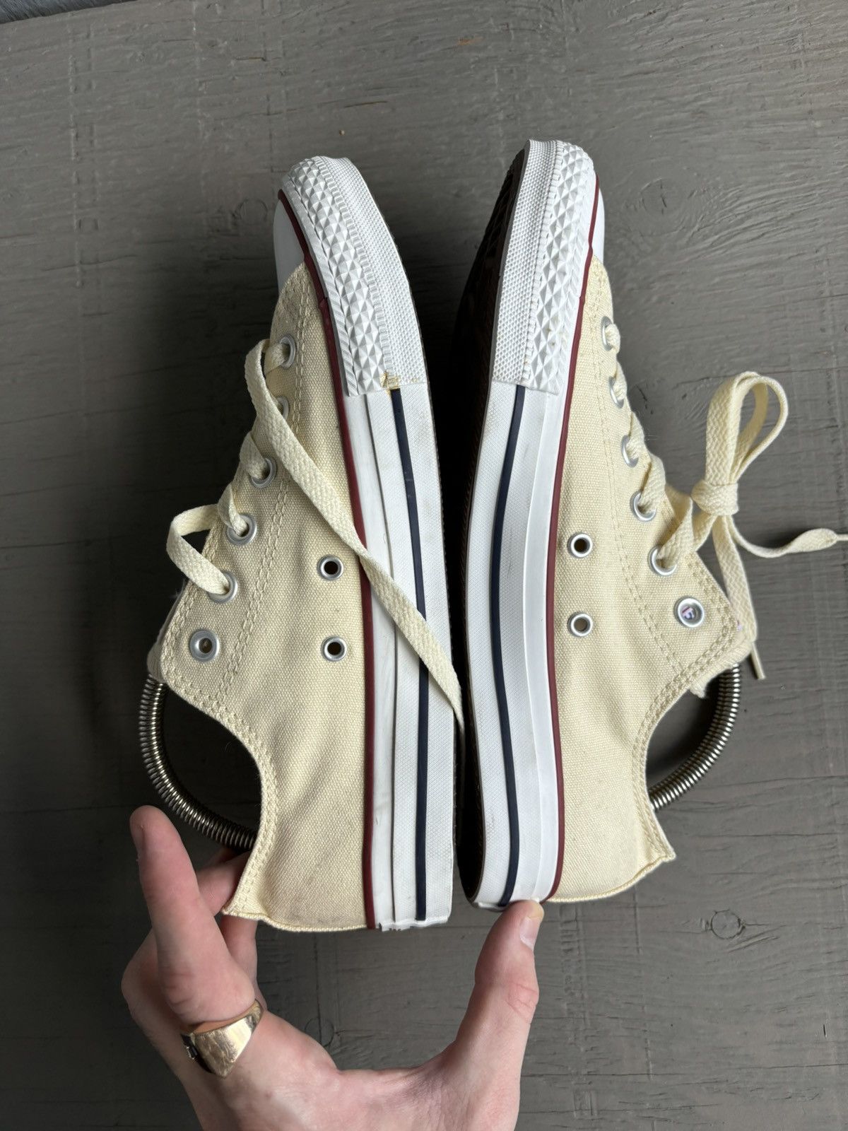 Converse Converse Chuck Taylor All Star Low Off White Canvas M9165C 7 Size US 7 / EU 40 - 3 Thumbnail