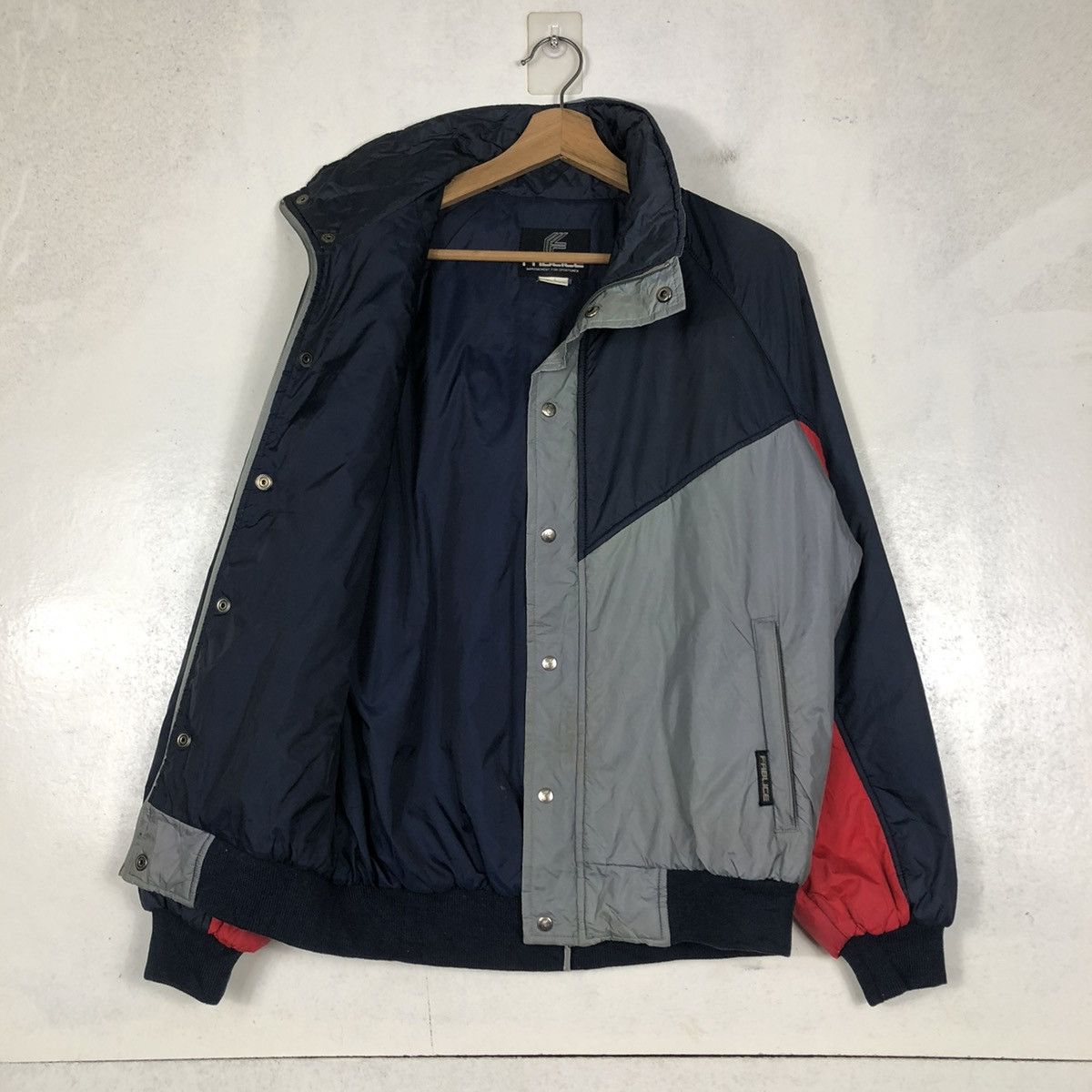 Japanese Brand 📌VINTAGE BOMBER JACKET SKI FABLICE JAPAN ISSEY MIYAKE Size US L / EU 52-54 / 3 - 11 Thumbnail