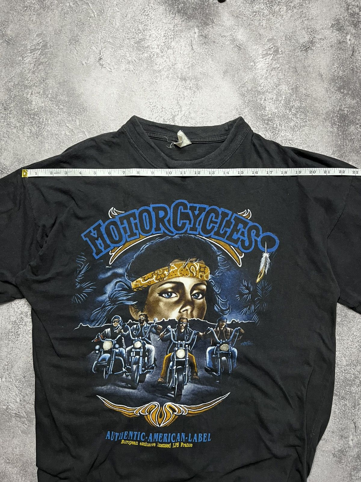 Other Vintage Motorcycle Thrashed Theme Shirt 90’s Men’s XL Size US XL / EU 56 / 4 - 7 Thumbnail