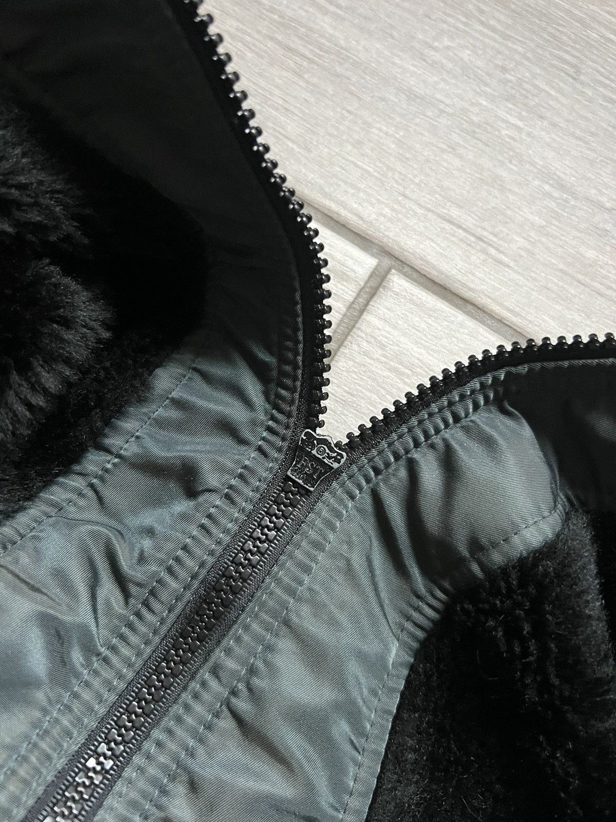 If Six Was Nine Vintage Japanese Scott Cropped Fur LGB Style Bomber Jacket Size US L / EU 52-54 / 3 - 6 Thumbnail