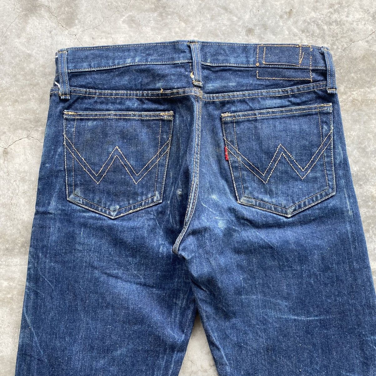 If Six Was Nine × Issey Miyake × Le Grande Bleu (L.G.B.) Vintage 80's Edwin Blue Jeans Mud Wash w31 Size US 31 - 7 Thumbnail