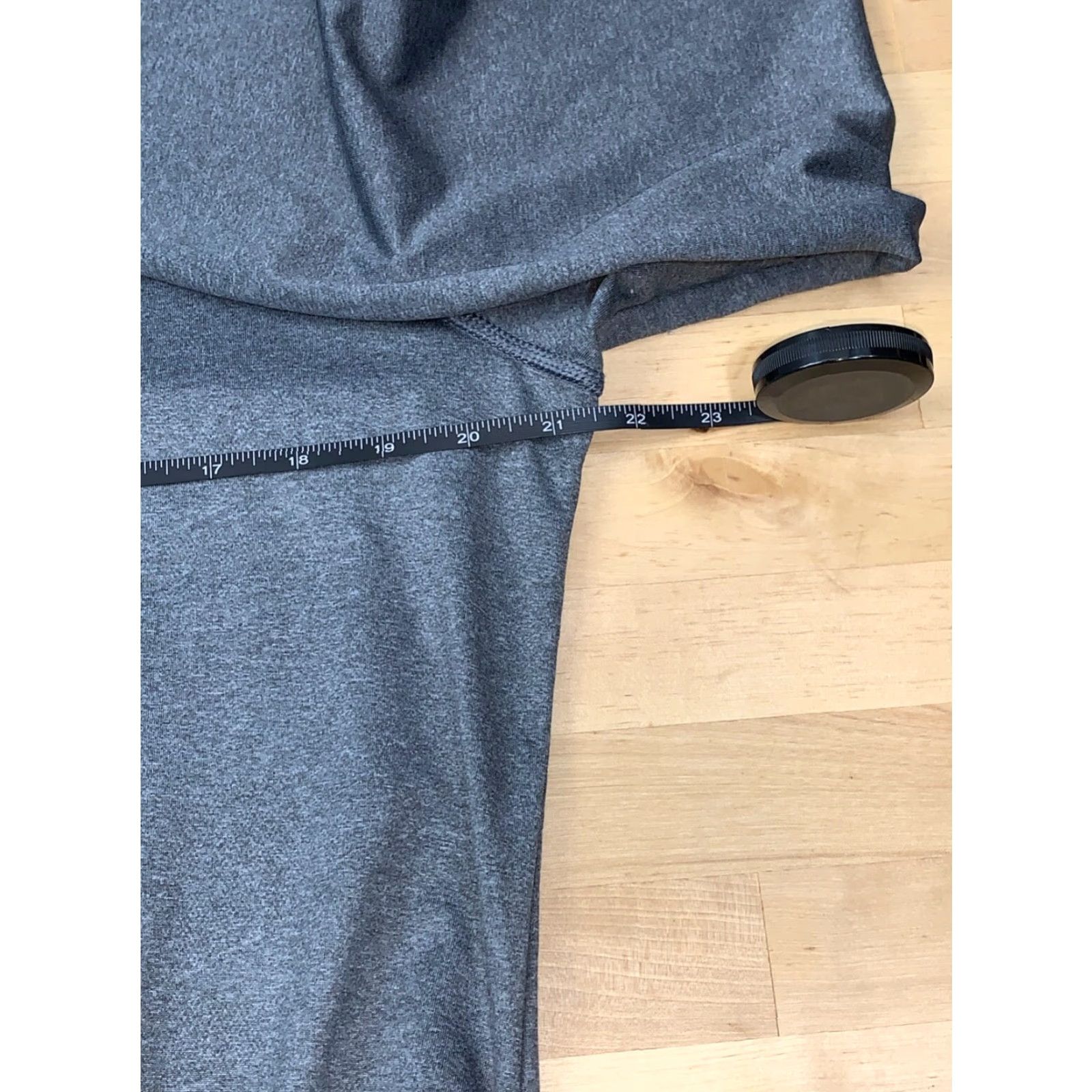 Vintage Korsa by Roadrunner Womens Ruched Long Sleeve Activewear Shirt XL Gray Pullover T-Shirt Ladies Size XL / US 12-14 / IT 48-50 - 7 Thumbnail