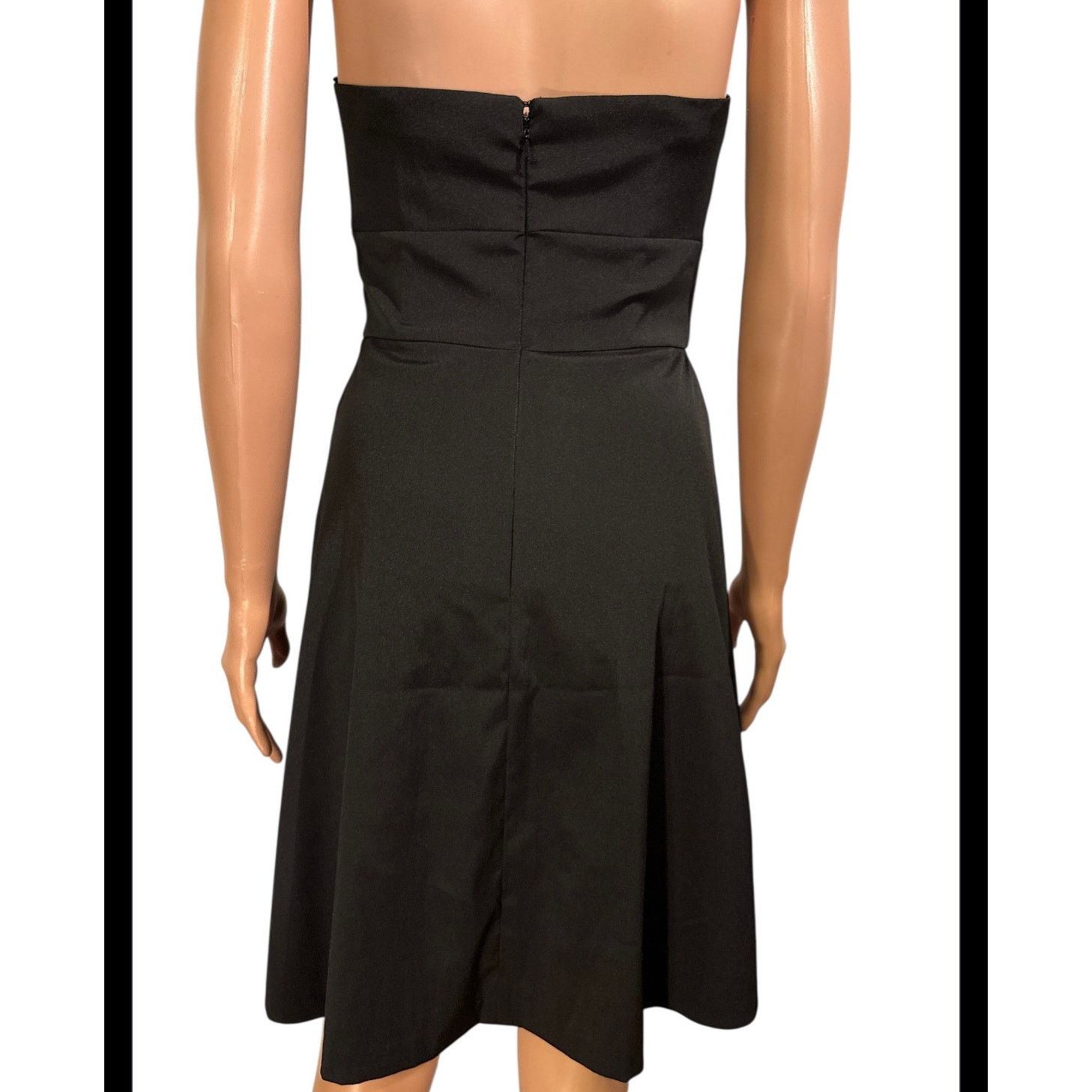 White House Black Market White House Black Market Black Strapless Size 0 Size XS / US 0-2 / IT 36-38 - 3 Thumbnail