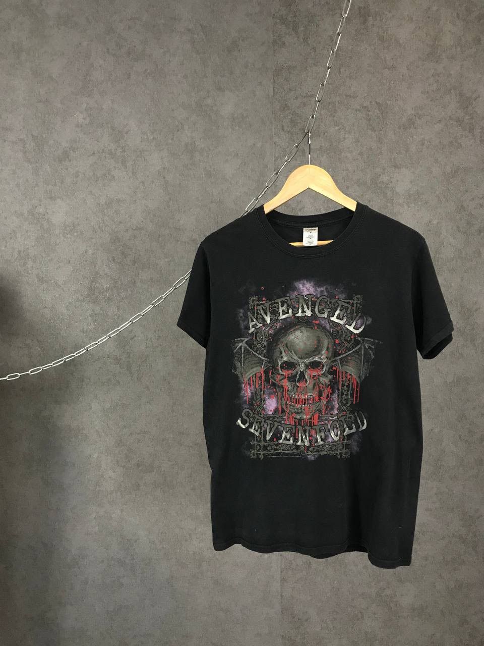 Band Tees Avenged Sevenfold 2012 vintage rock band tee Size US S / EU 44-46 / 1 - 1 Thumbnail