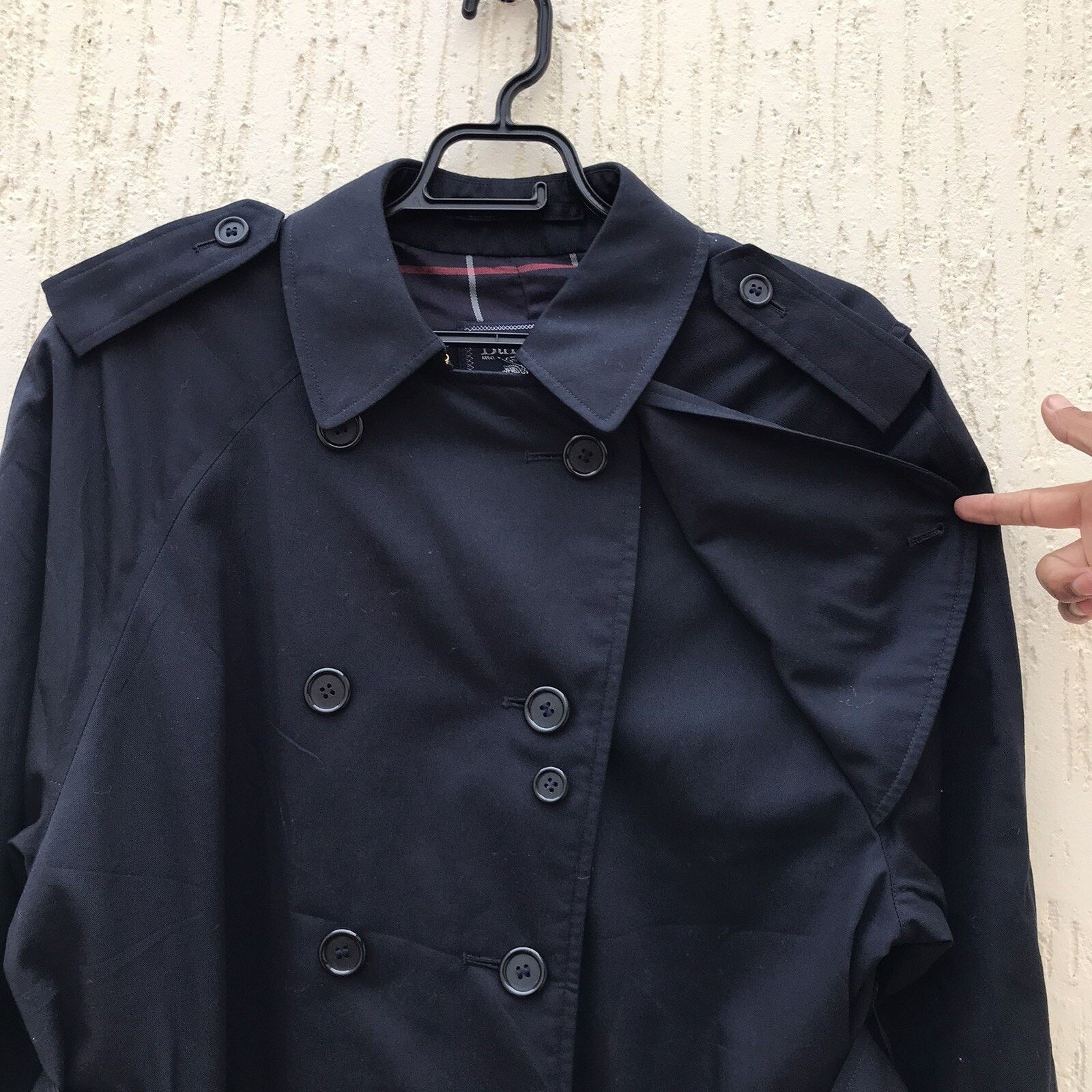 Burberry Burberry Trench Coat Nova Check made england blue navy Size M / US 6-8 / IT 42-44 - 5 Thumbnail