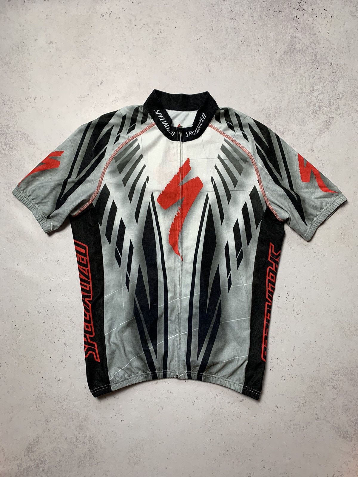 Sports Specialties Vintage Rare Specialized Racing Cycling Zip-up Jersey Size US L / EU 52-54 / 3 - 1 Thumbnail