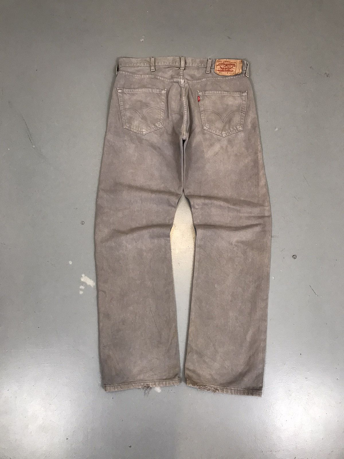 Levi's × Vintage Vintage Levi’s 501 faded rare denim Size US 37 - 6 Thumbnail