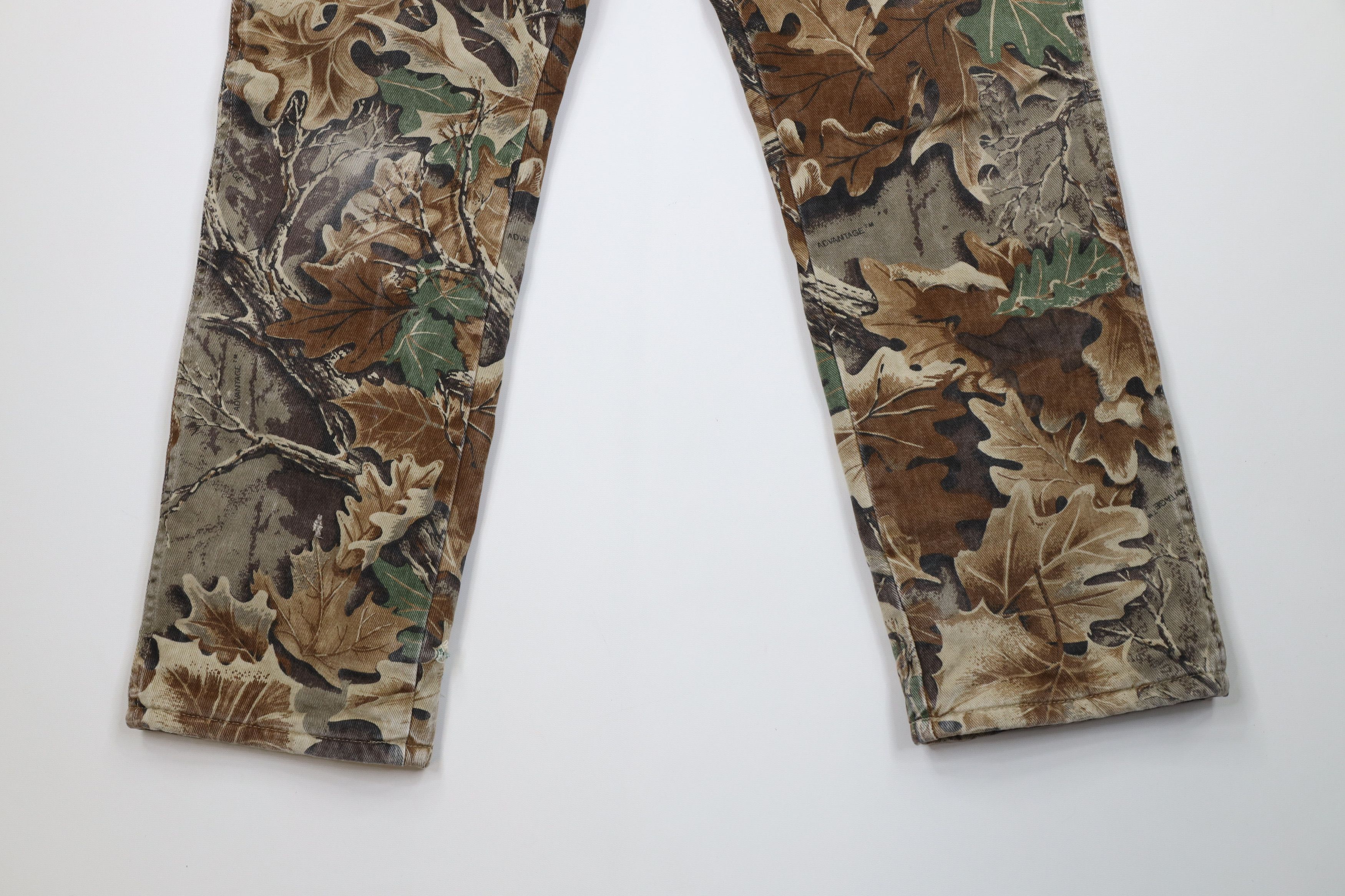Wrangler Vintage 90s Y2K Wrangler Fleece Lined Camouflage Jeans Size US 36 / EU 52 - 5 Thumbnail