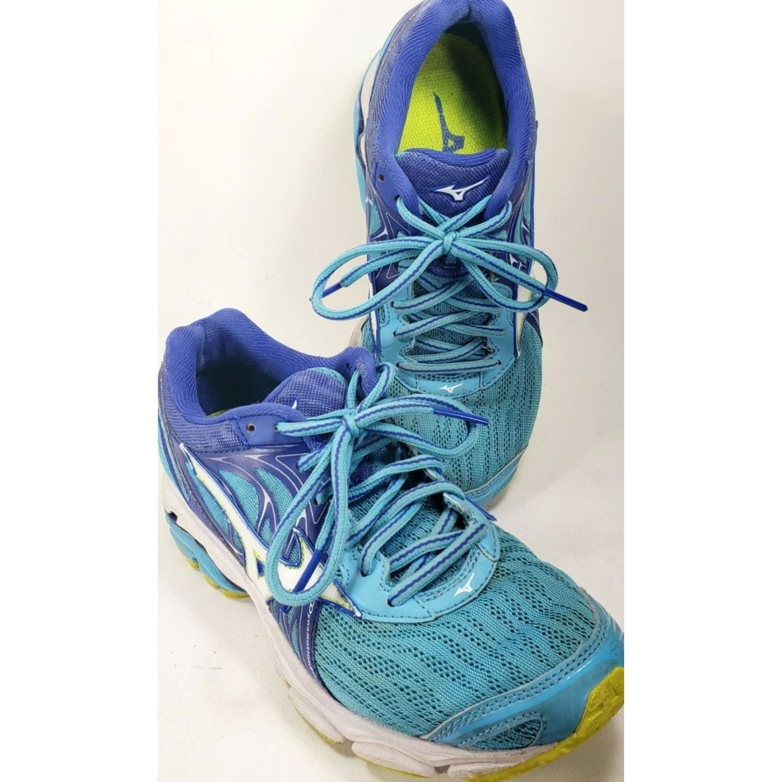 Mizuno Mizuno Wave Inspire 14 Blue Women's Size 6.5 Wave Technology Soles Size US 7 / IT 37 - 3 Thumbnail