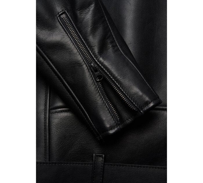 Harley Davidson $895 Retail - Harley Davidson Leather Classic Moto Jacket Size US XS / EU 42 / 0 - 5 Thumbnail