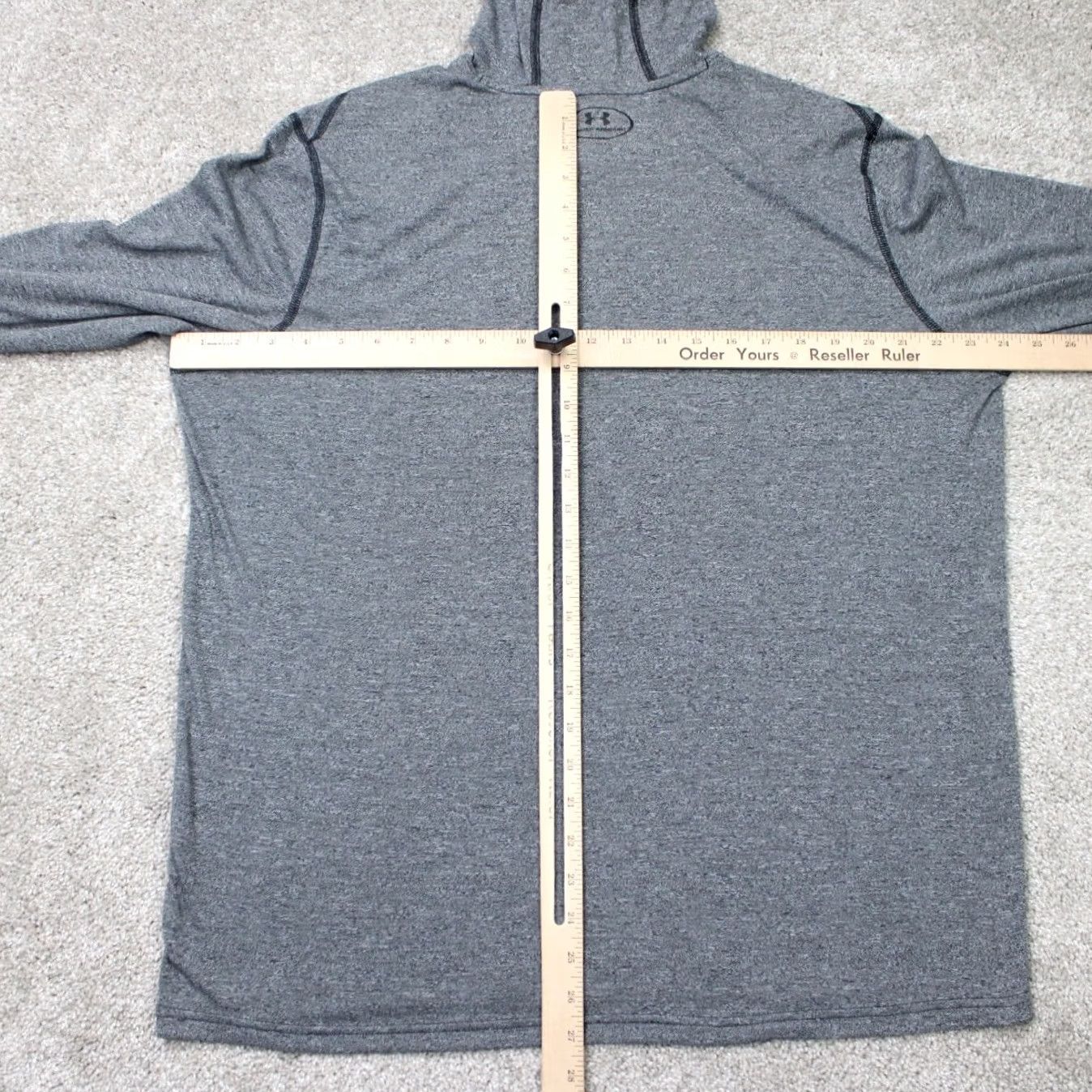 Under Armour Under Armour Hoodie Mens Large Gray UA Threadborne Siro Loose Fit Heatgear L/S Size US L / EU 52-54 / 3 - 7 Thumbnail